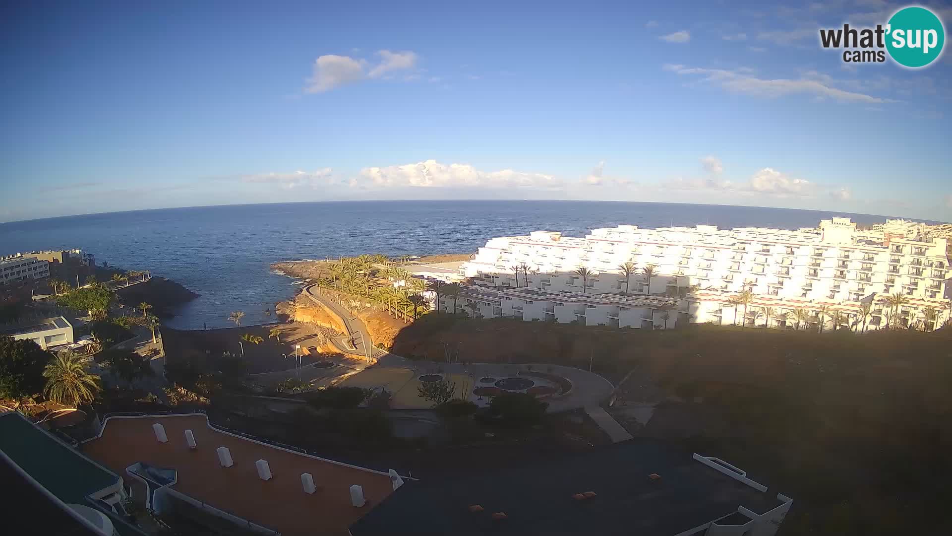 Live-Webcam Las Galgas Strand – Playa Paraiso – Insel La Gomera – Costa Adeje – Teneriffa