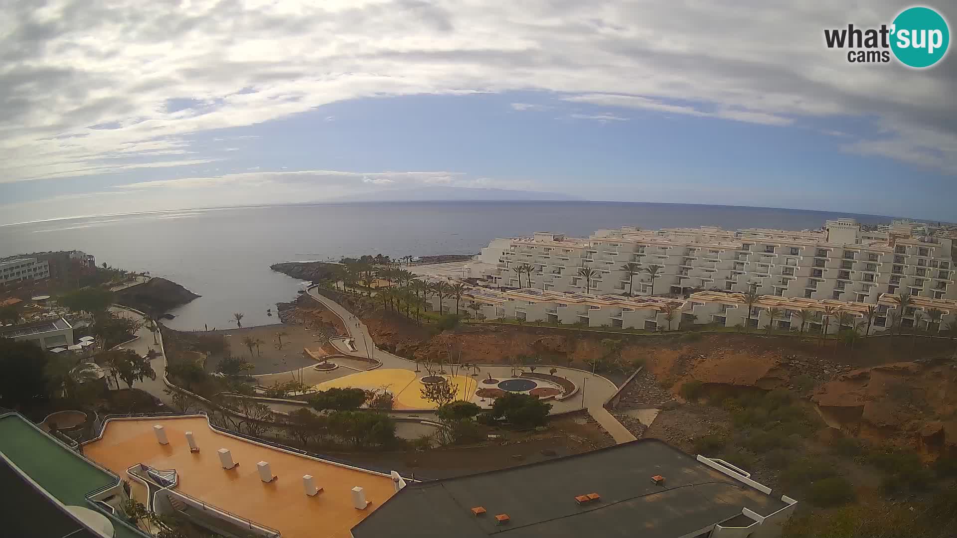 Webcam live spiaggia Las Galgas – Playa Paraiso – Isola La Gomera – Costa Adeje – Tenerife