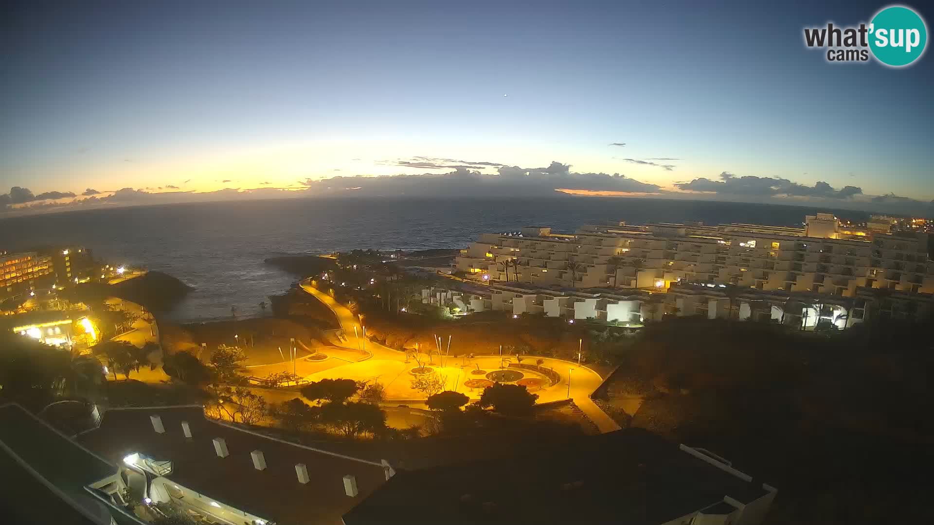 Live-Webcam Las Galgas Strand – Playa Paraiso – Insel La Gomera – Costa Adeje – Teneriffa