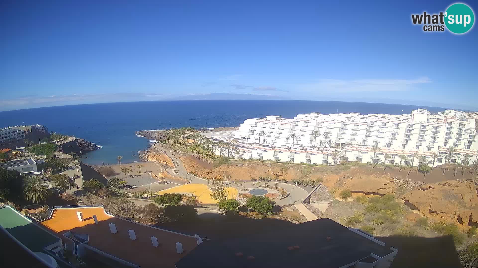 Webcam live spiaggia Las Galgas – Playa Paraiso – Isola La Gomera – Costa Adeje – Tenerife