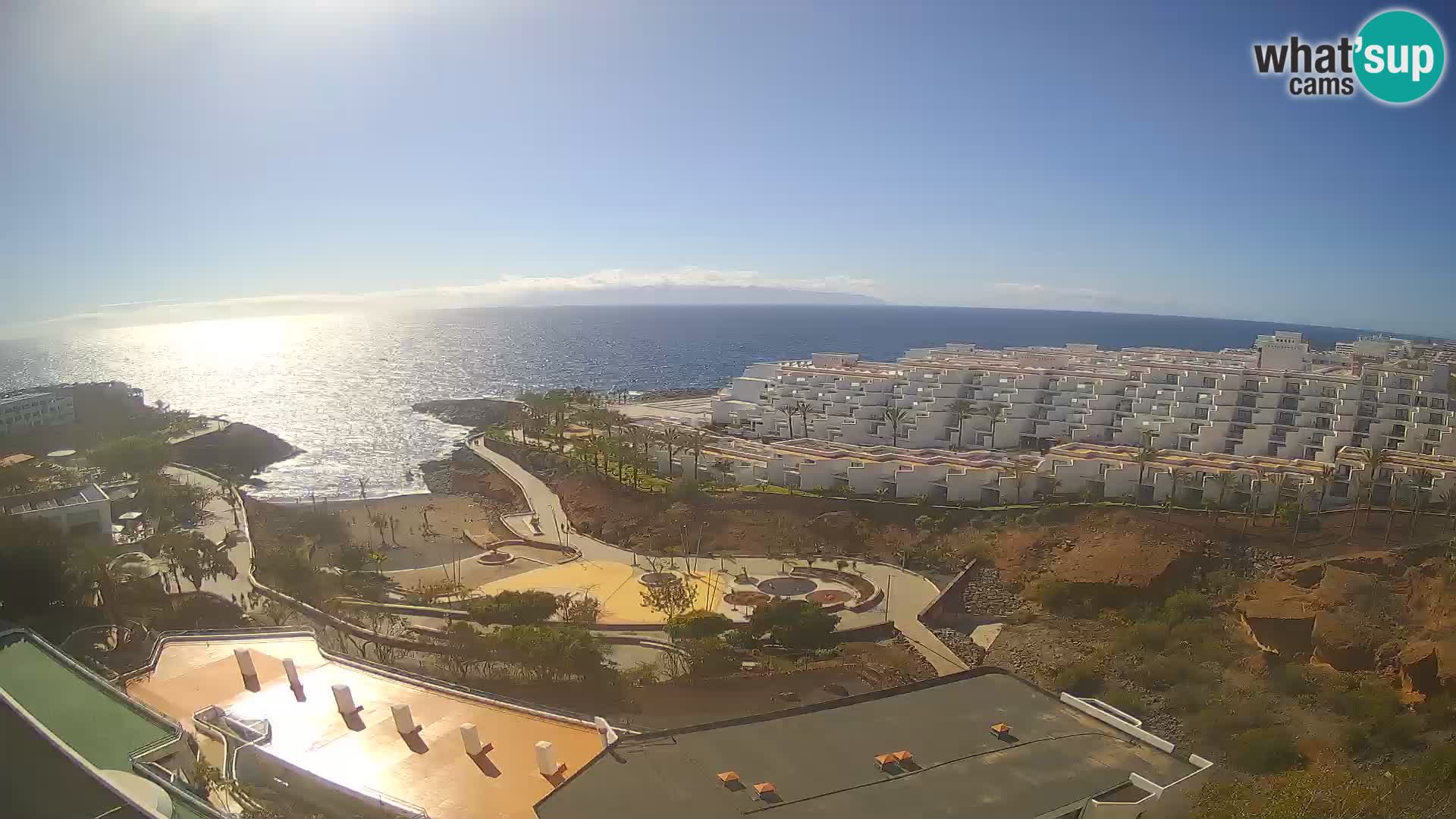 Webcam en direct Playa de Las Galgas – Playa Paraiso – île de La Gomera – Costa Adeje – Tenerife