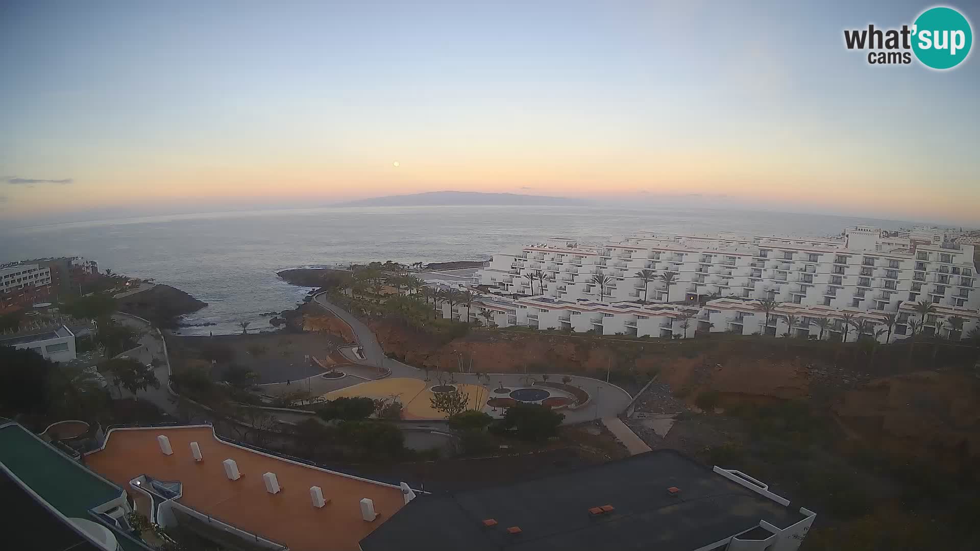 Webcam en vivo Playa de Las Galgas – Playa Paraíso – Isla de La Gomera – Costa Adeje – Tenerife