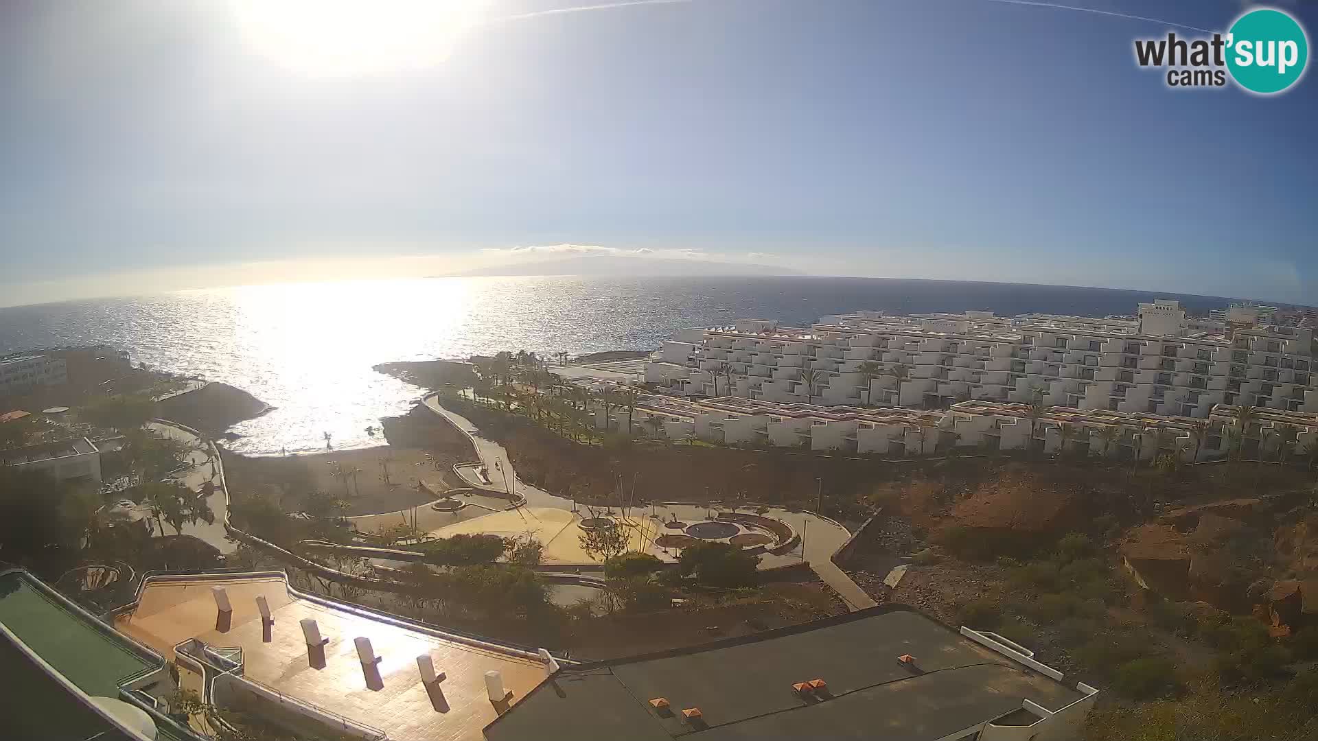 Webcam en direct Playa de Las Galgas – Playa Paraiso – île de La Gomera – Costa Adeje – Tenerife