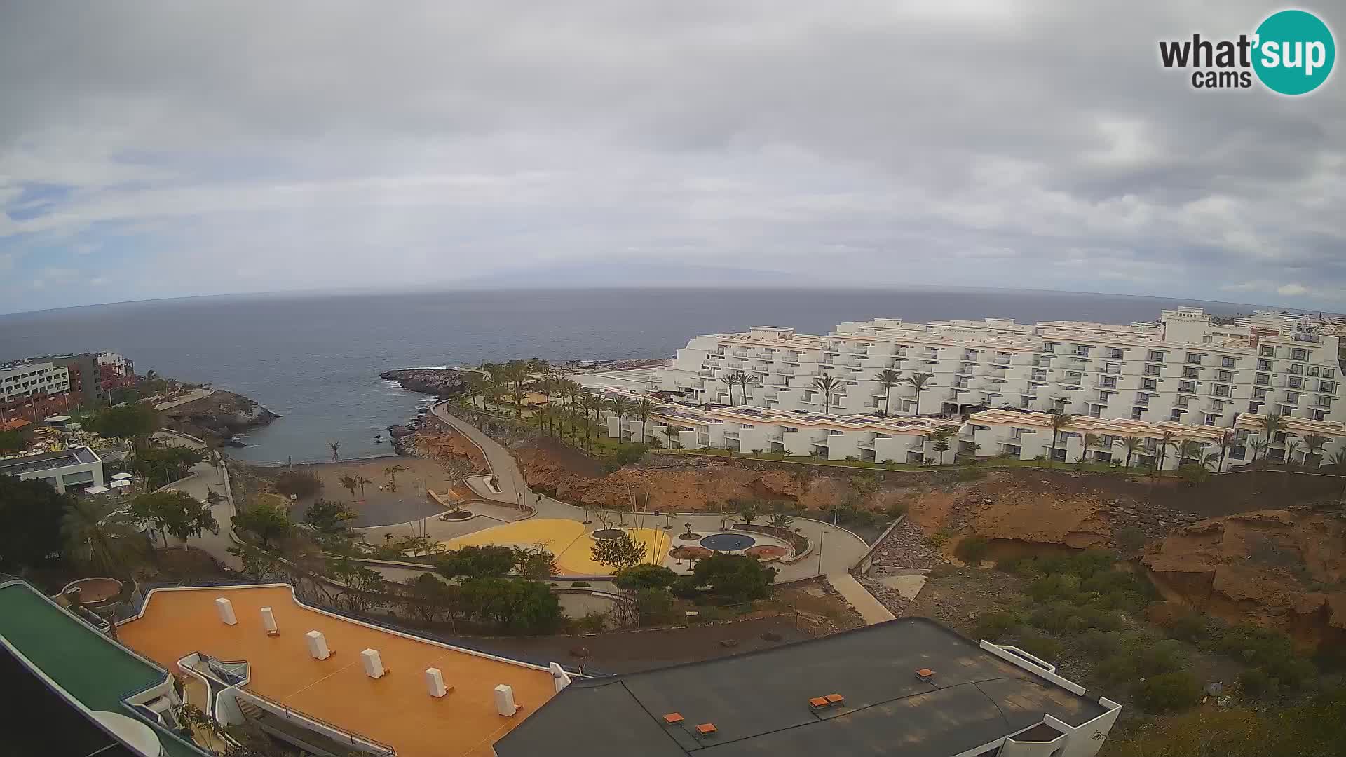 Webcam en direct Playa de Las Galgas – Playa Paraiso – île de La Gomera – Costa Adeje – Tenerife