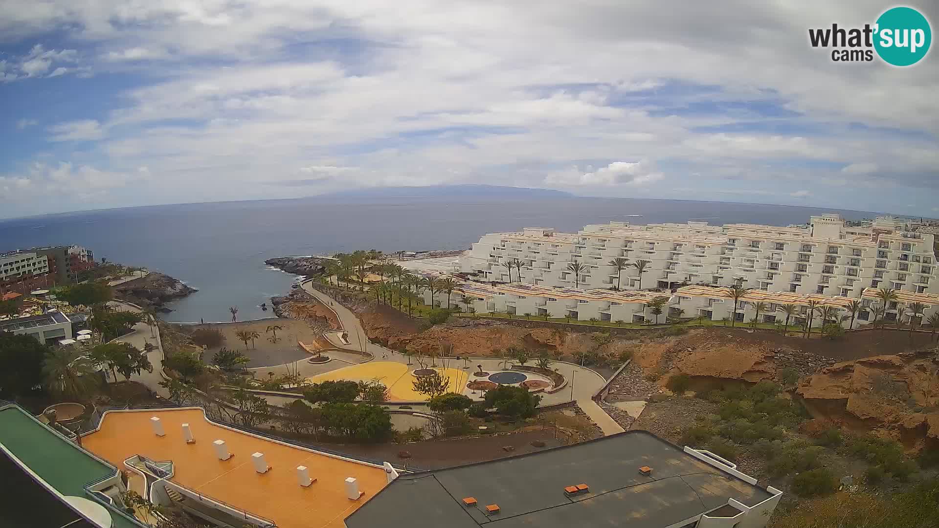 Webcam live spiaggia Las Galgas – Playa Paraiso – Isola La Gomera – Costa Adeje – Tenerife
