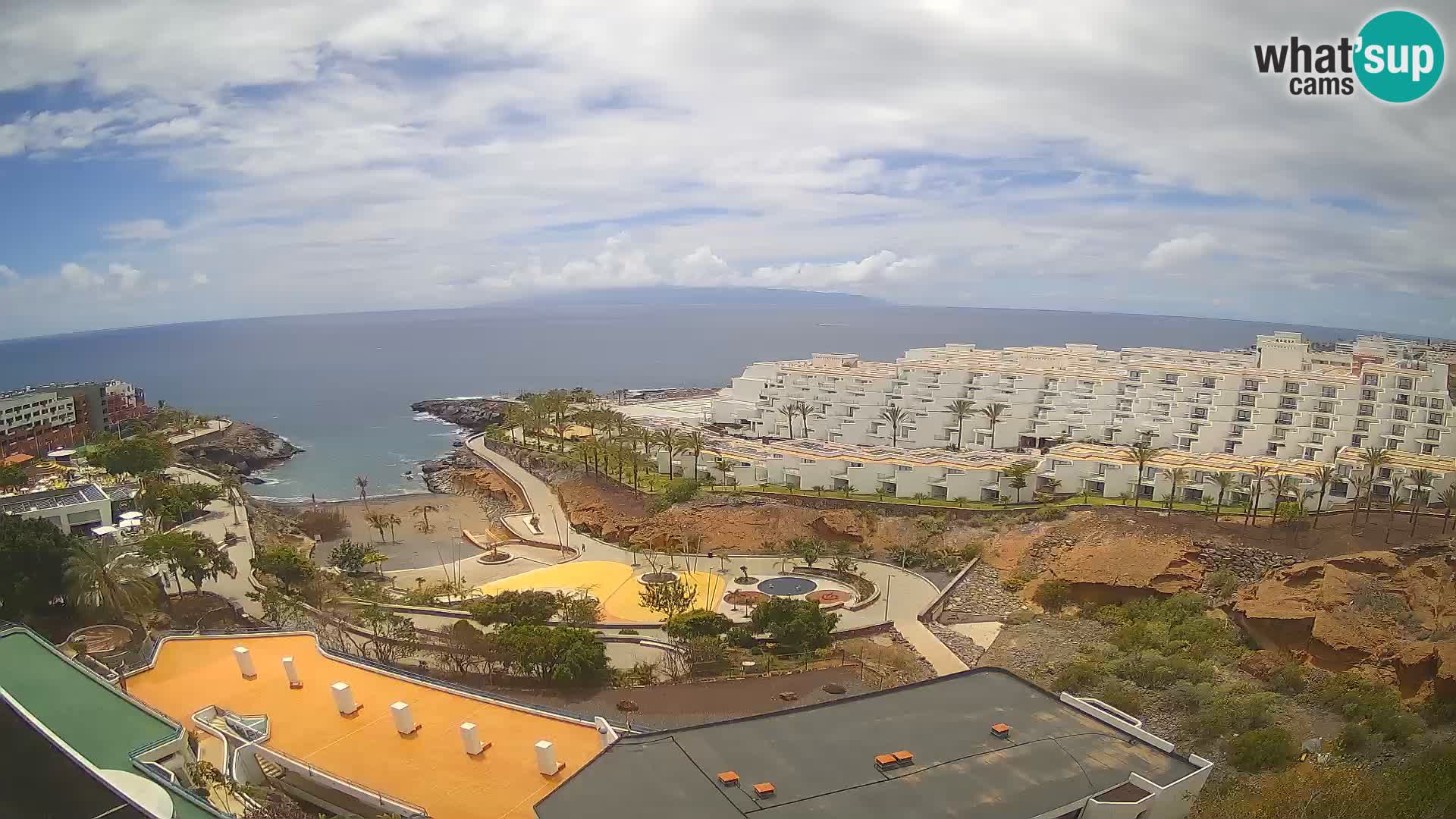 Webcam en direct Playa de Las Galgas – Playa Paraiso – île de La Gomera – Costa Adeje – Tenerife