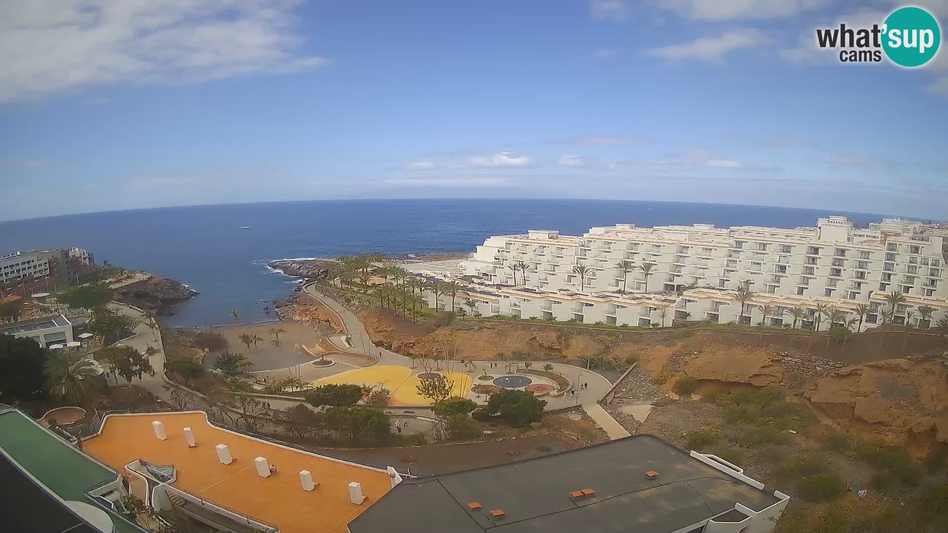 Webcam en direct Playa de Las Galgas – Playa Paraiso – île de La Gomera – Costa Adeje – Tenerife