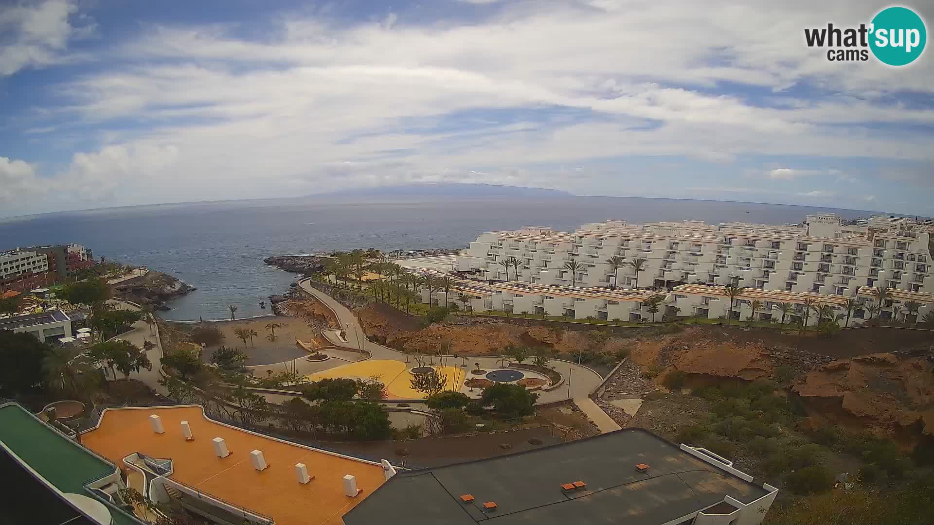 Live-Webcam Las Galgas Strand – Playa Paraiso – Insel La Gomera – Costa Adeje – Teneriffa