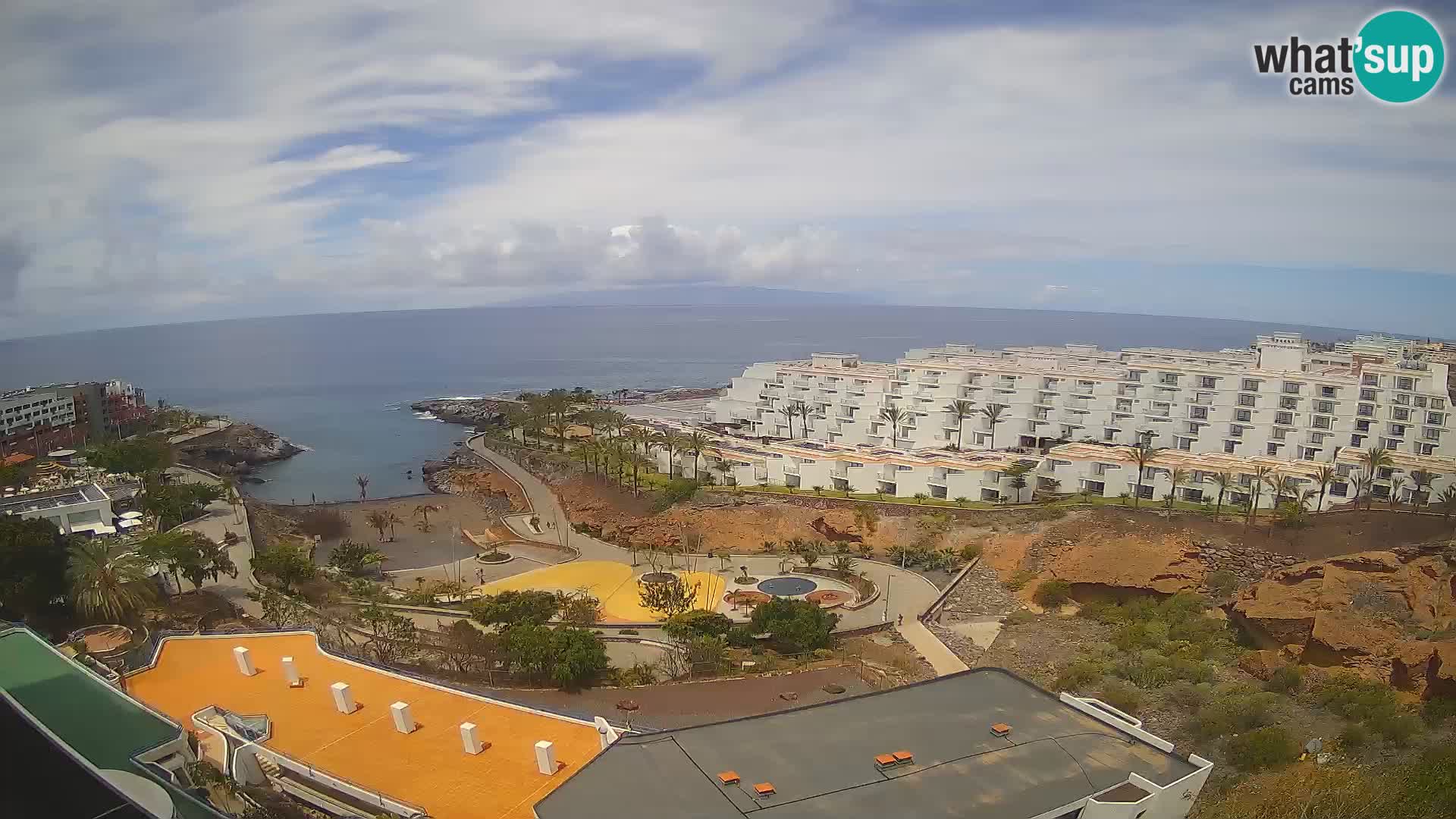 Webcam live spiaggia Las Galgas – Playa Paraiso – Isola La Gomera – Costa Adeje – Tenerife