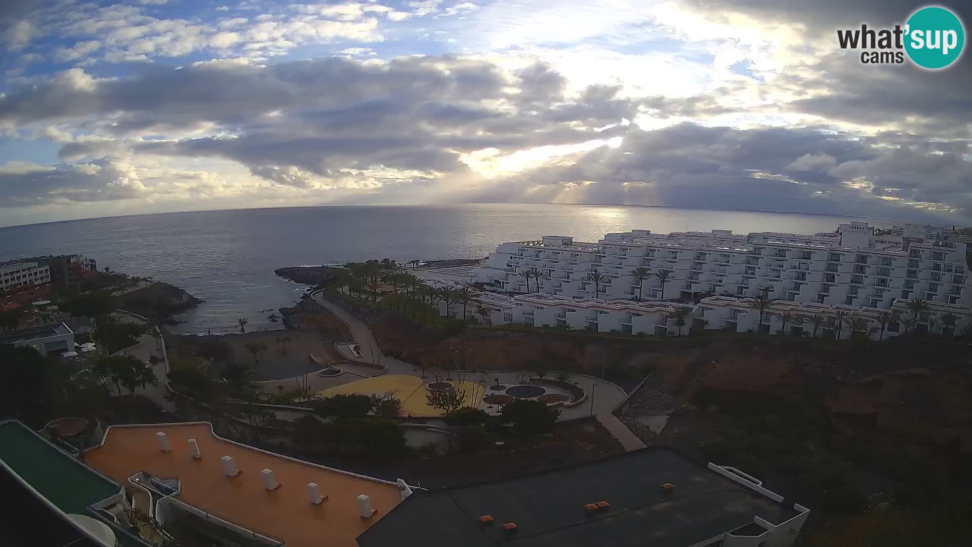 Web kamera uživo Playa de Las Galgas – Playa Paraiso – otok La Gomera – Costa Adeje – Tenerife