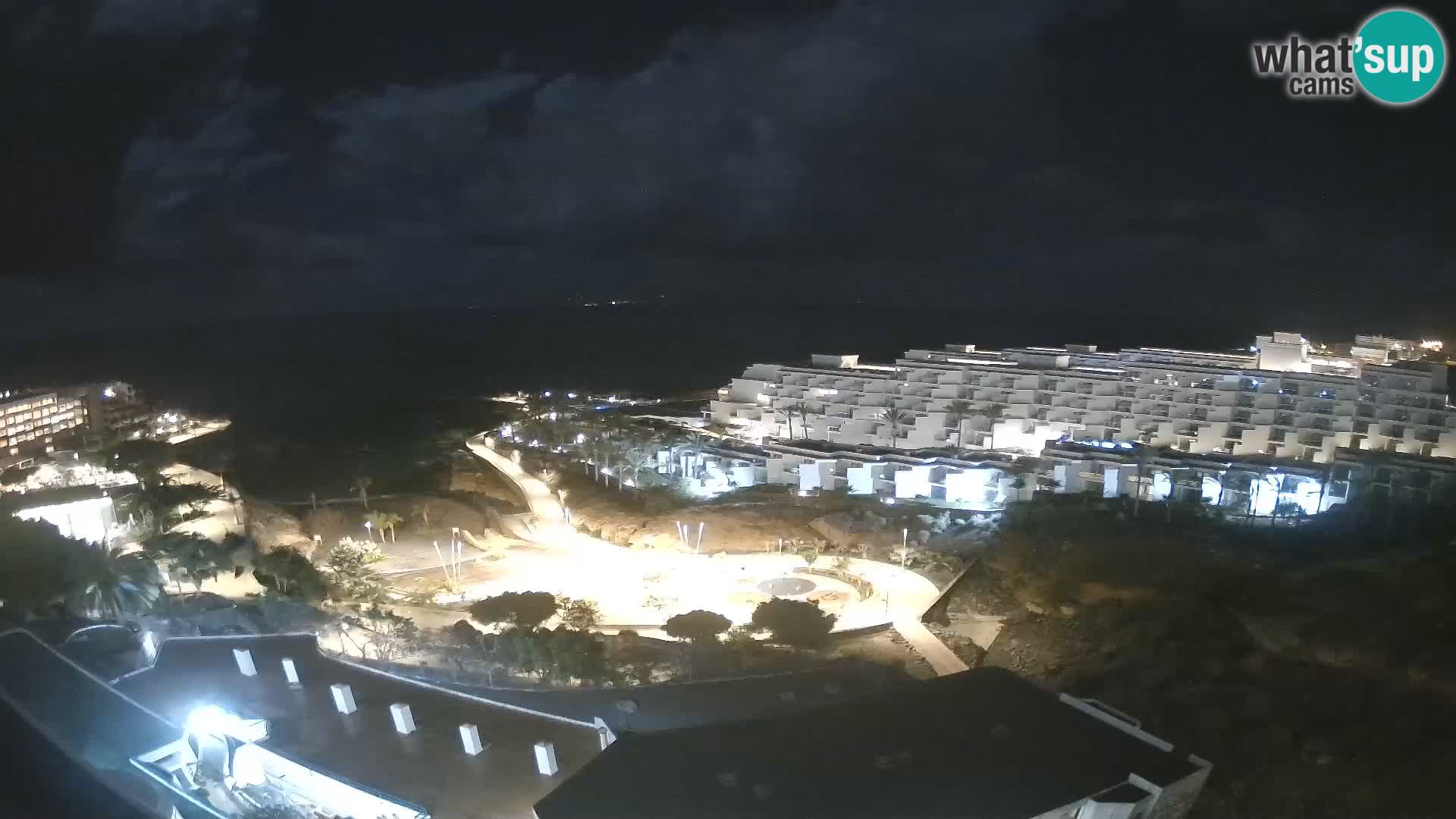 Live webcam Playa de Las Galgas – Playa Paraiso – La Gomera island – Adeje – Tenerife