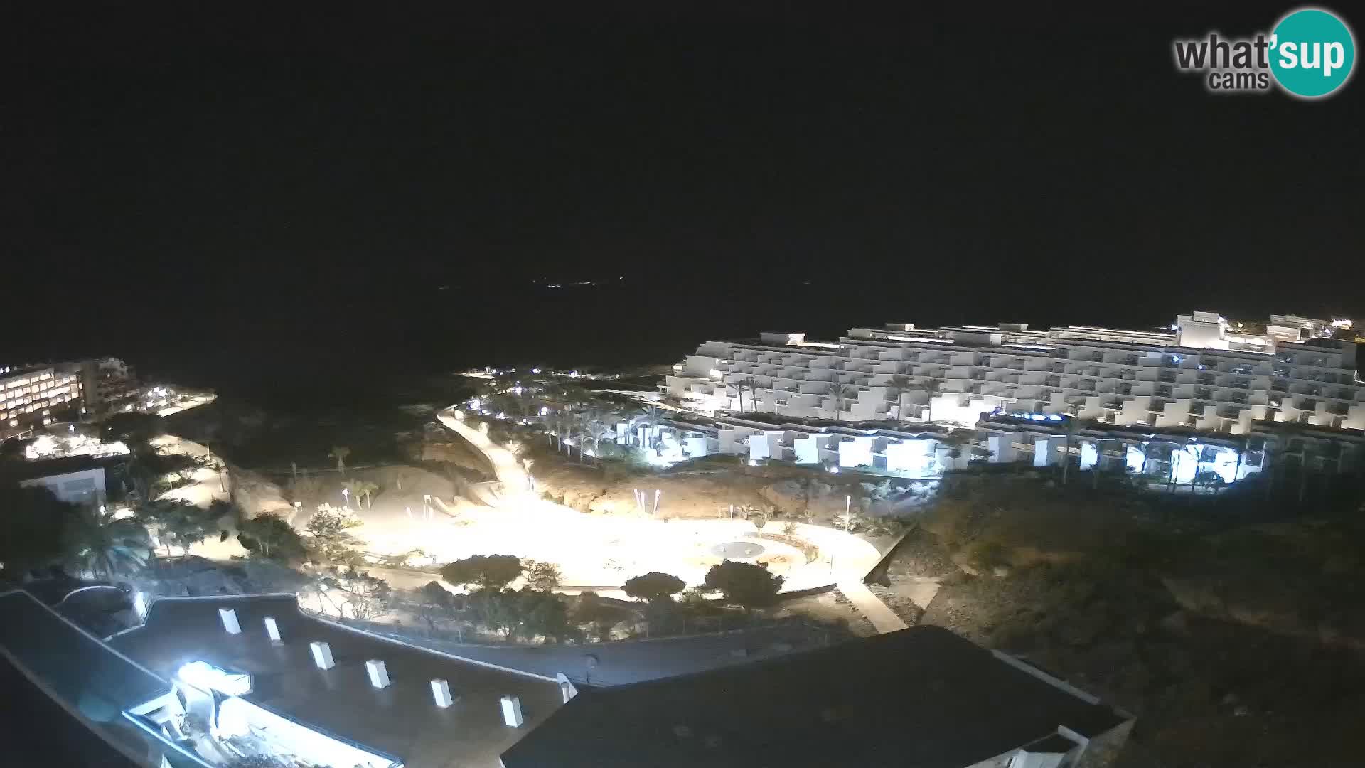 Live webcam Playa de Las Galgas – Playa Paraiso – La Gomera island – Adeje – Tenerife