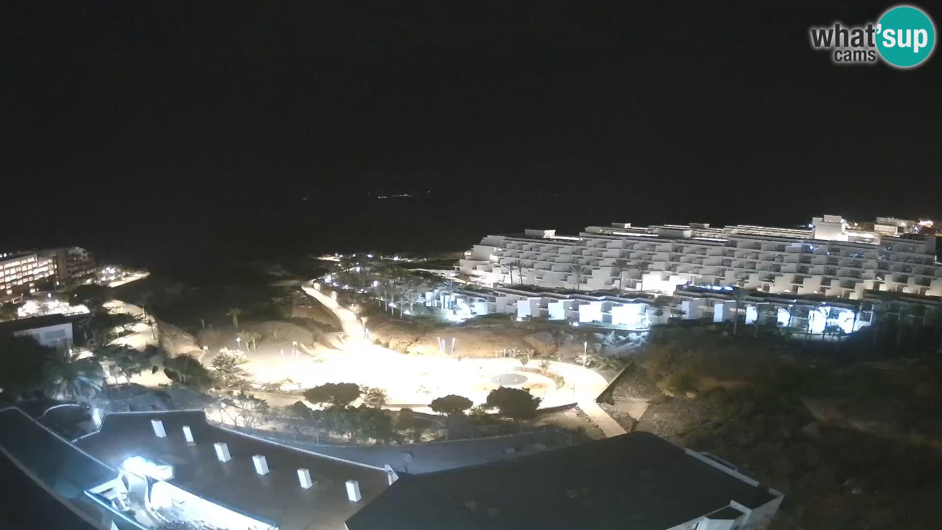 Live webcam Playa de Las Galgas – Playa Paraiso – La Gomera island – Adeje – Tenerife
