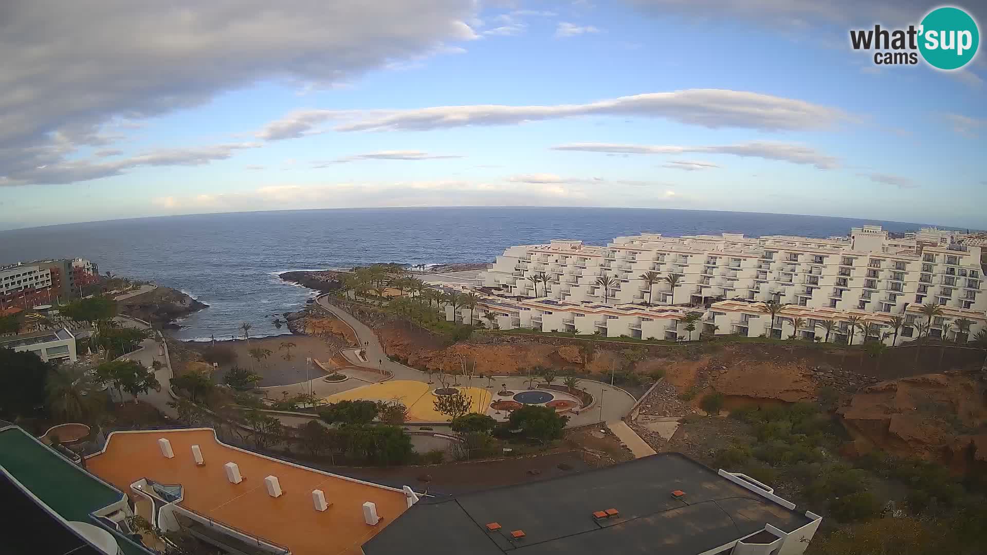 Live-Webcam Las Galgas Strand – Playa Paraiso – Insel La Gomera – Costa Adeje – Teneriffa
