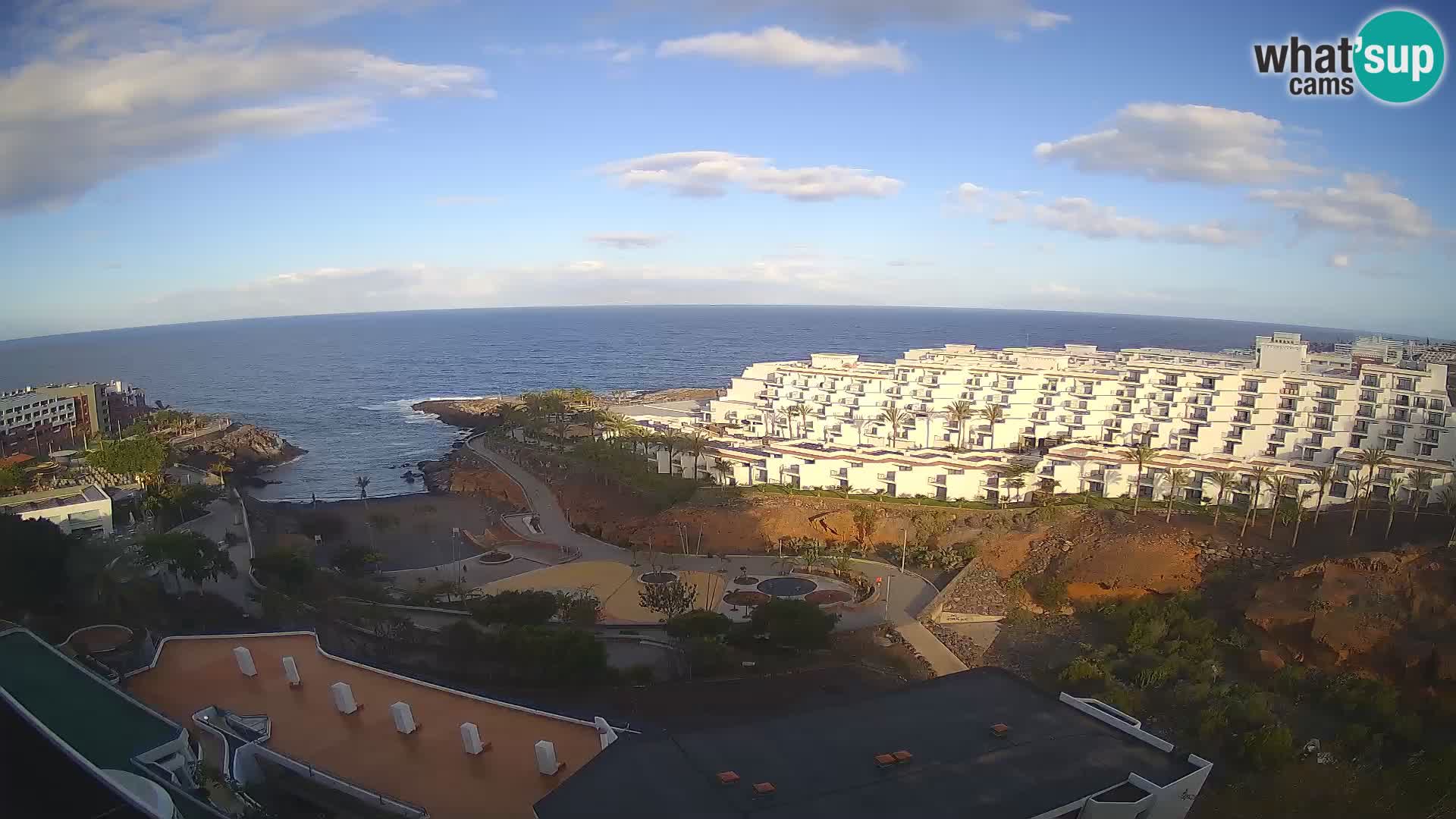 Webcam en direct Playa de Las Galgas – Playa Paraiso – île de La Gomera – Costa Adeje – Tenerife