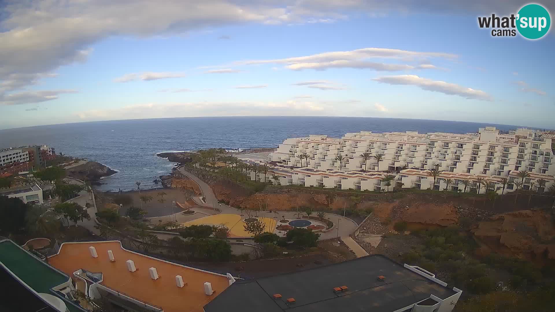 Live-Webcam Las Galgas Strand – Playa Paraiso – Insel La Gomera – Costa Adeje – Teneriffa