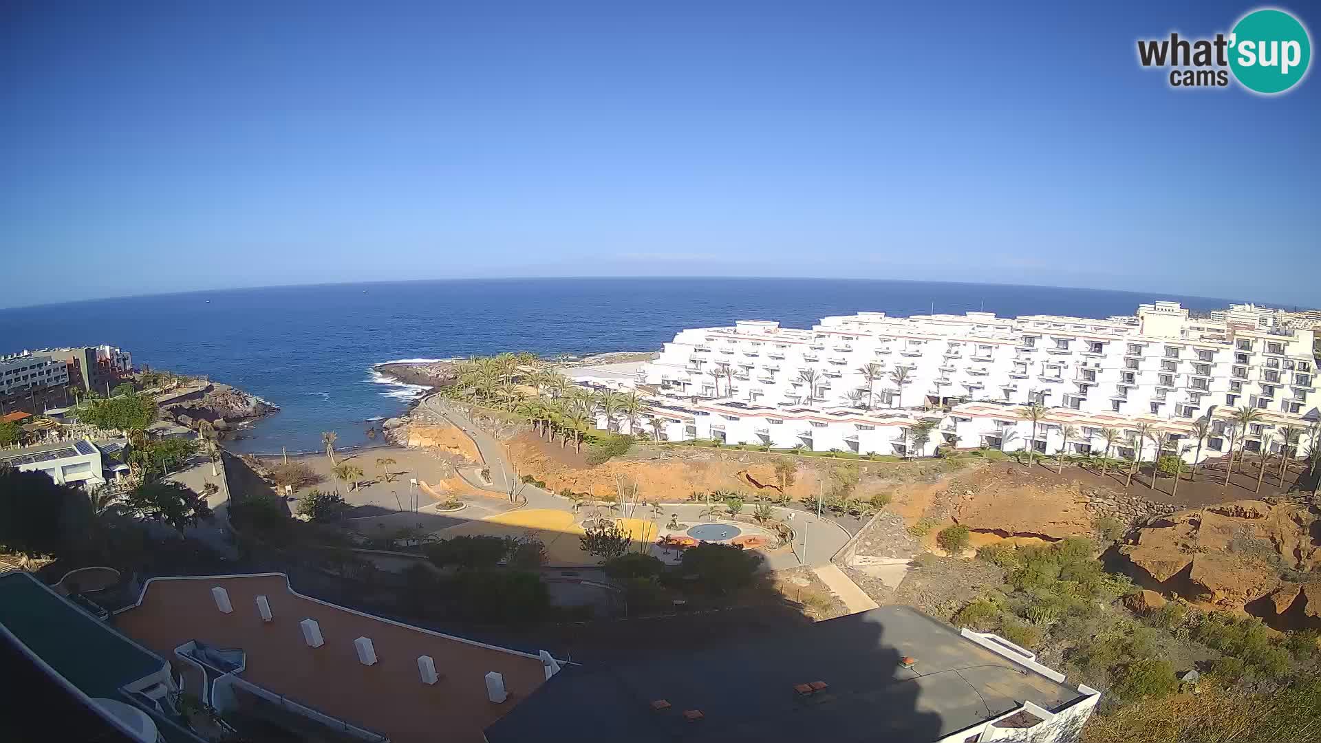 Webcam en vivo Playa de Las Galgas – Playa Paraíso – Isla de La Gomera – Costa Adeje – Tenerife