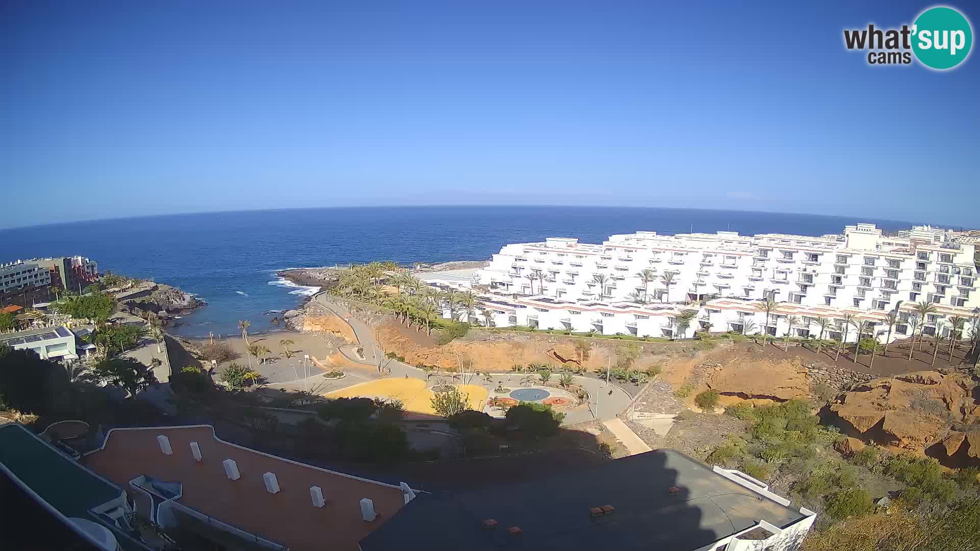 Web kamera uživo Playa de Las Galgas – Playa Paraiso – otok La Gomera – Costa Adeje – Tenerife