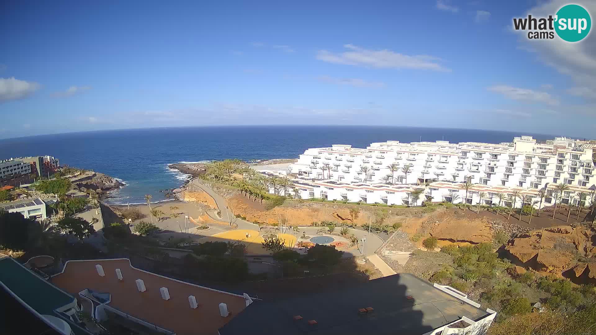 Live-Webcam Las Galgas Strand – Playa Paraiso – Insel La Gomera – Costa Adeje – Teneriffa