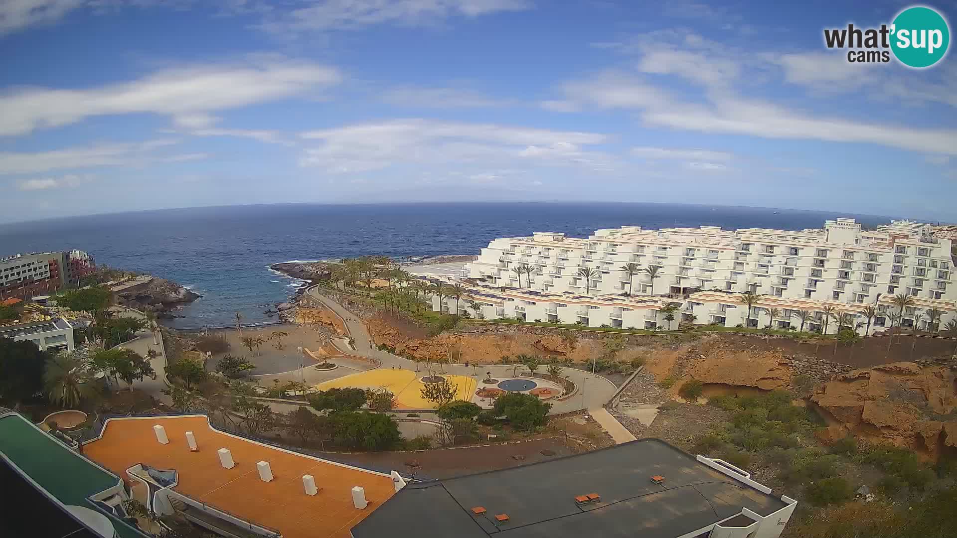 Live-Webcam Las Galgas Strand – Playa Paraiso – Insel La Gomera – Costa Adeje – Teneriffa