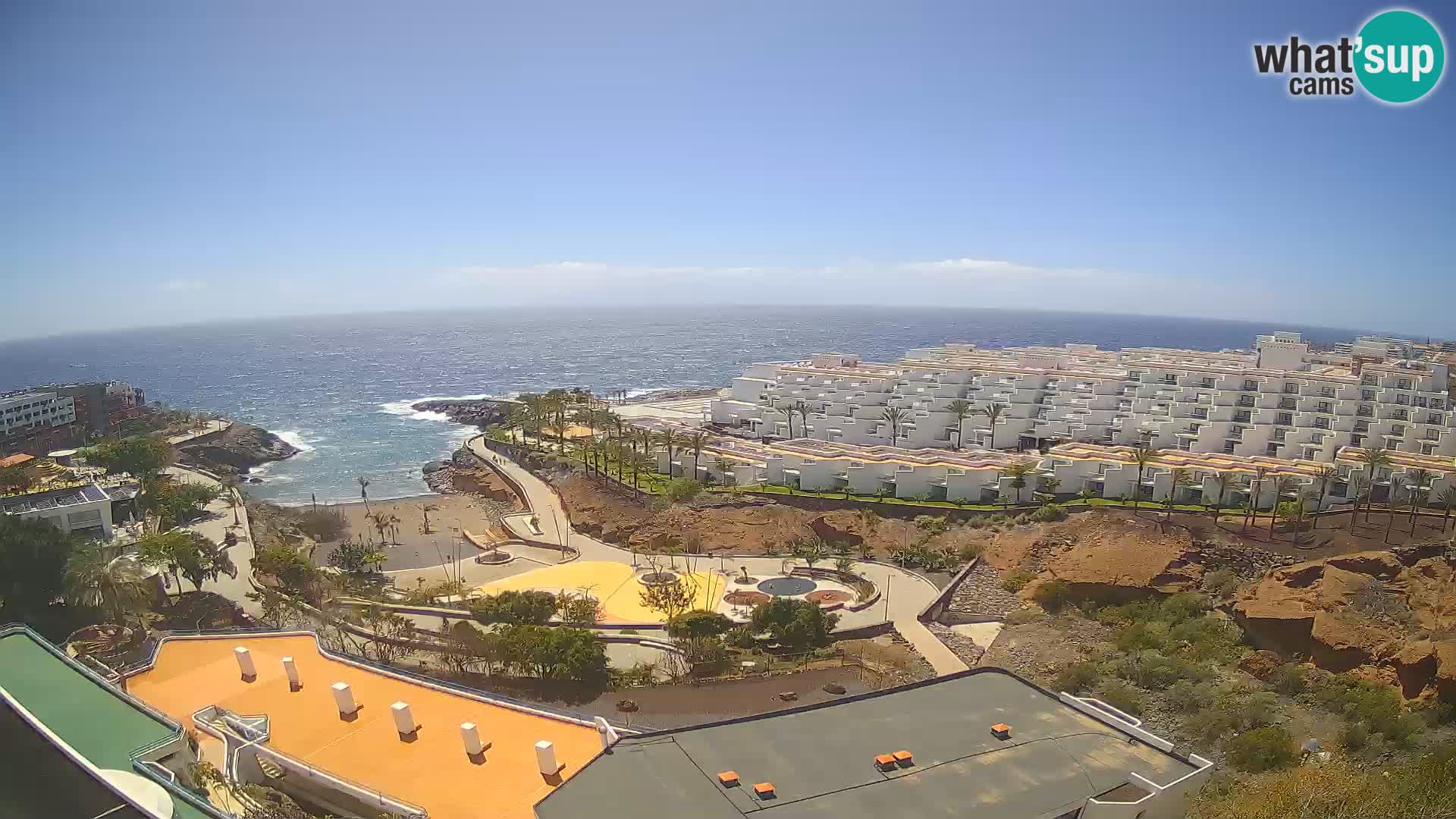 Webcam live spiaggia Las Galgas – Playa Paraiso – Isola La Gomera – Costa Adeje – Tenerife