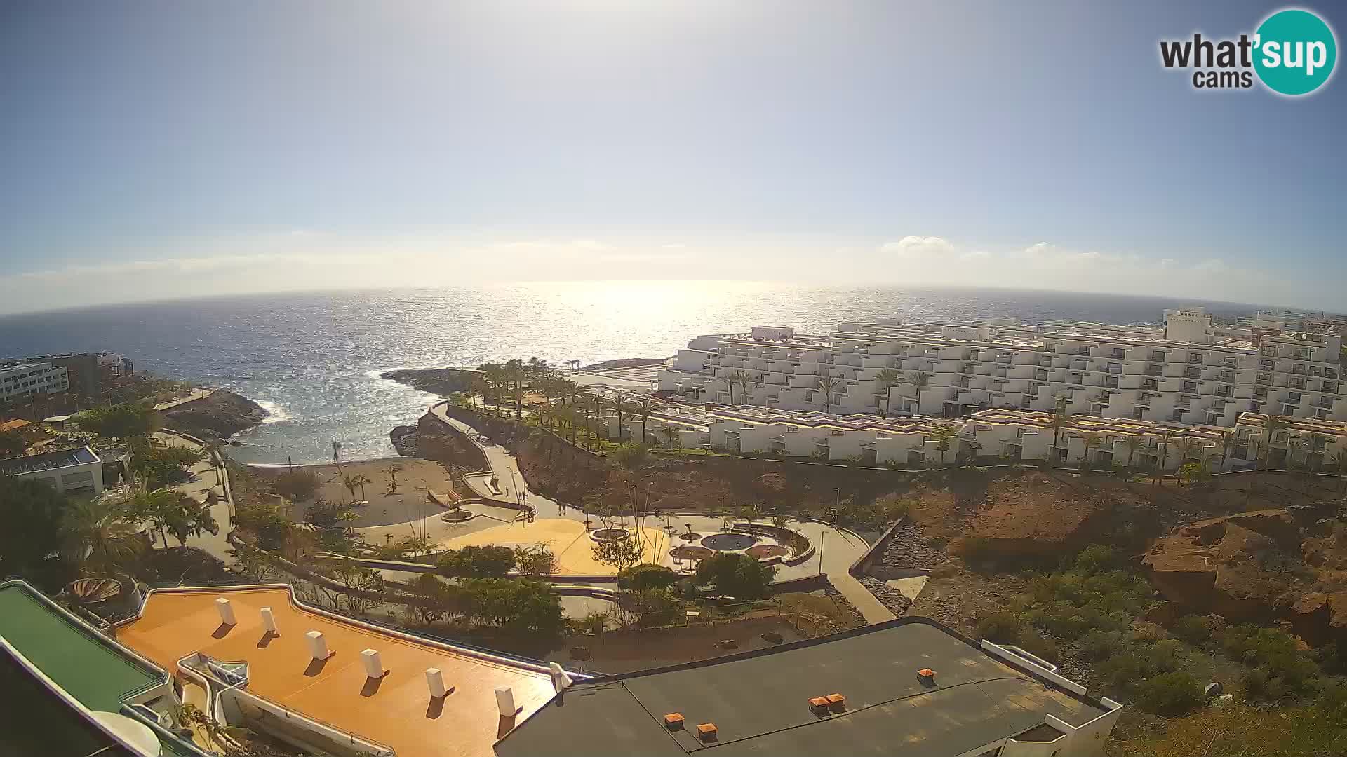 Webcam live spiaggia Las Galgas – Playa Paraiso – Isola La Gomera – Costa Adeje – Tenerife