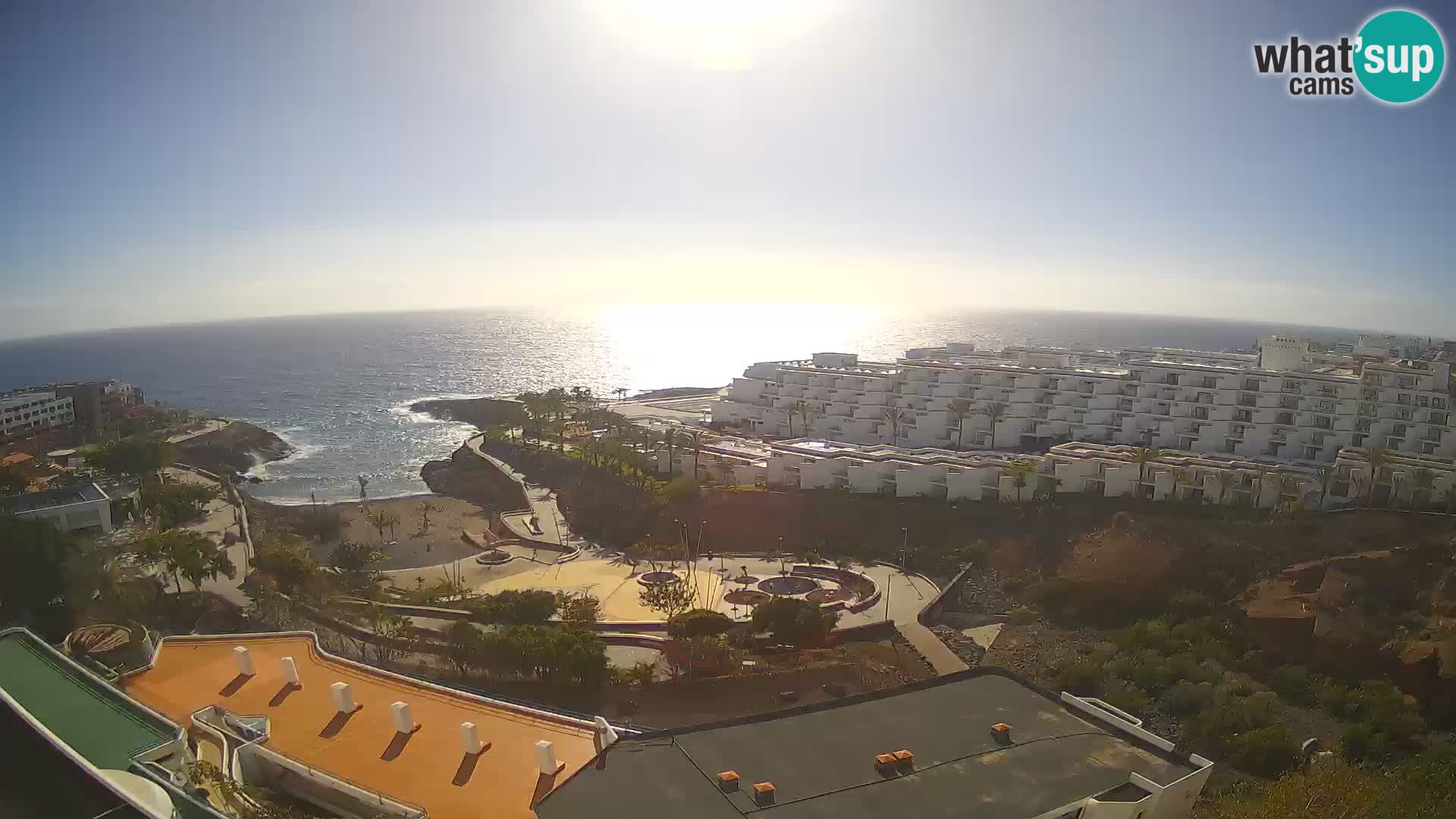 Webcam en vivo Playa de Las Galgas – Playa Paraíso – Isla de La Gomera – Costa Adeje – Tenerife