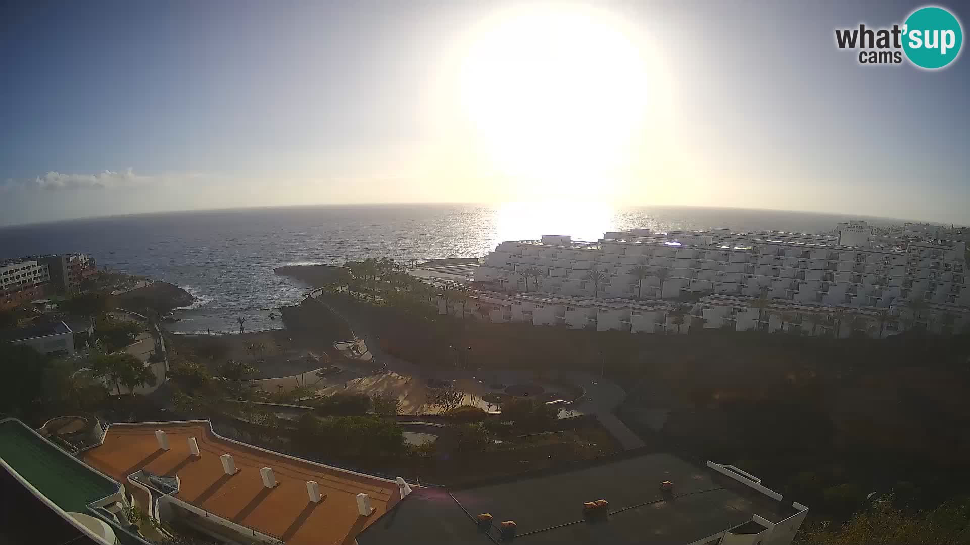 Webcam en vivo Playa de Las Galgas – Playa Paraíso – Isla de La Gomera – Costa Adeje – Tenerife