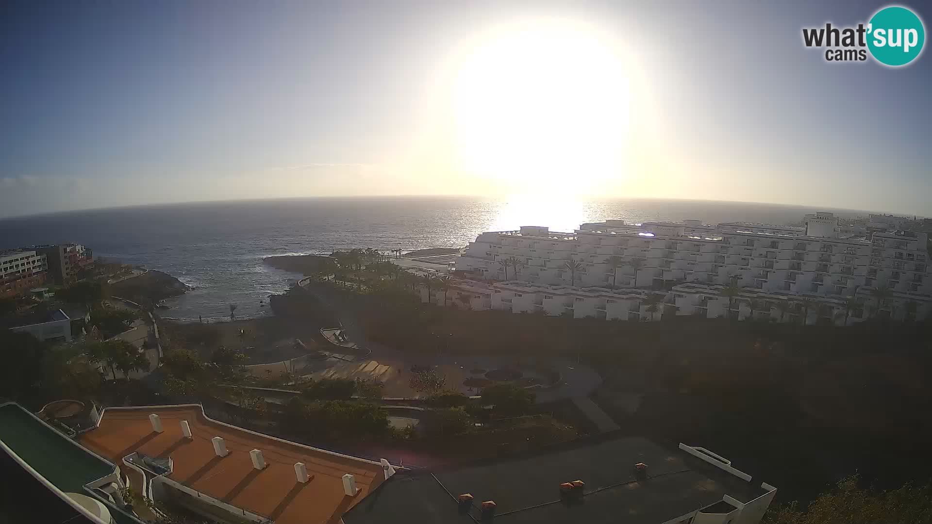 Live-Webcam Las Galgas Strand – Playa Paraiso – Insel La Gomera – Costa Adeje – Teneriffa