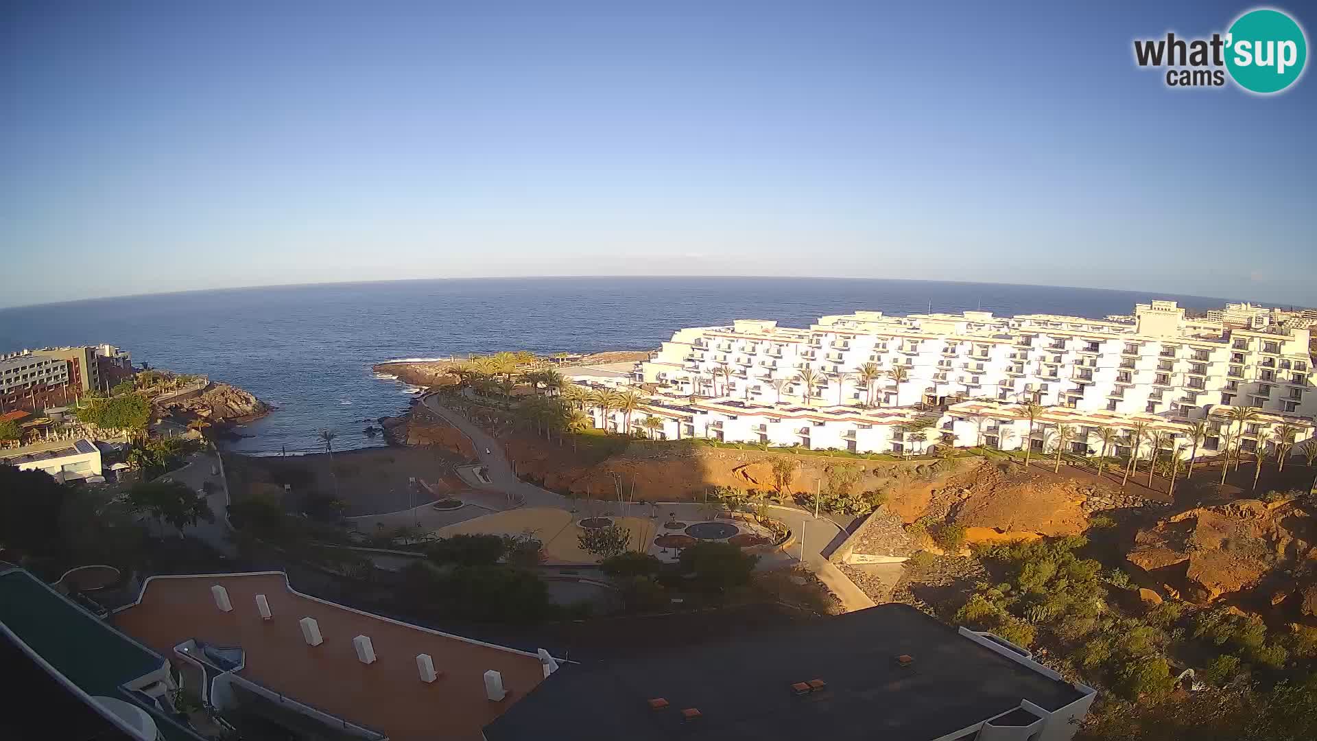 Webcam live spiaggia Las Galgas – Playa Paraiso – Isola La Gomera – Costa Adeje – Tenerife
