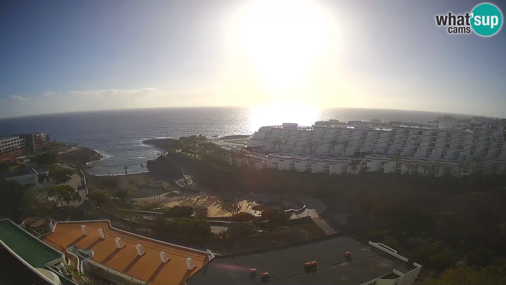 Webcam en vivo Playa de Las Galgas – Playa Paraíso – Isla de La Gomera – Costa Adeje – Tenerife