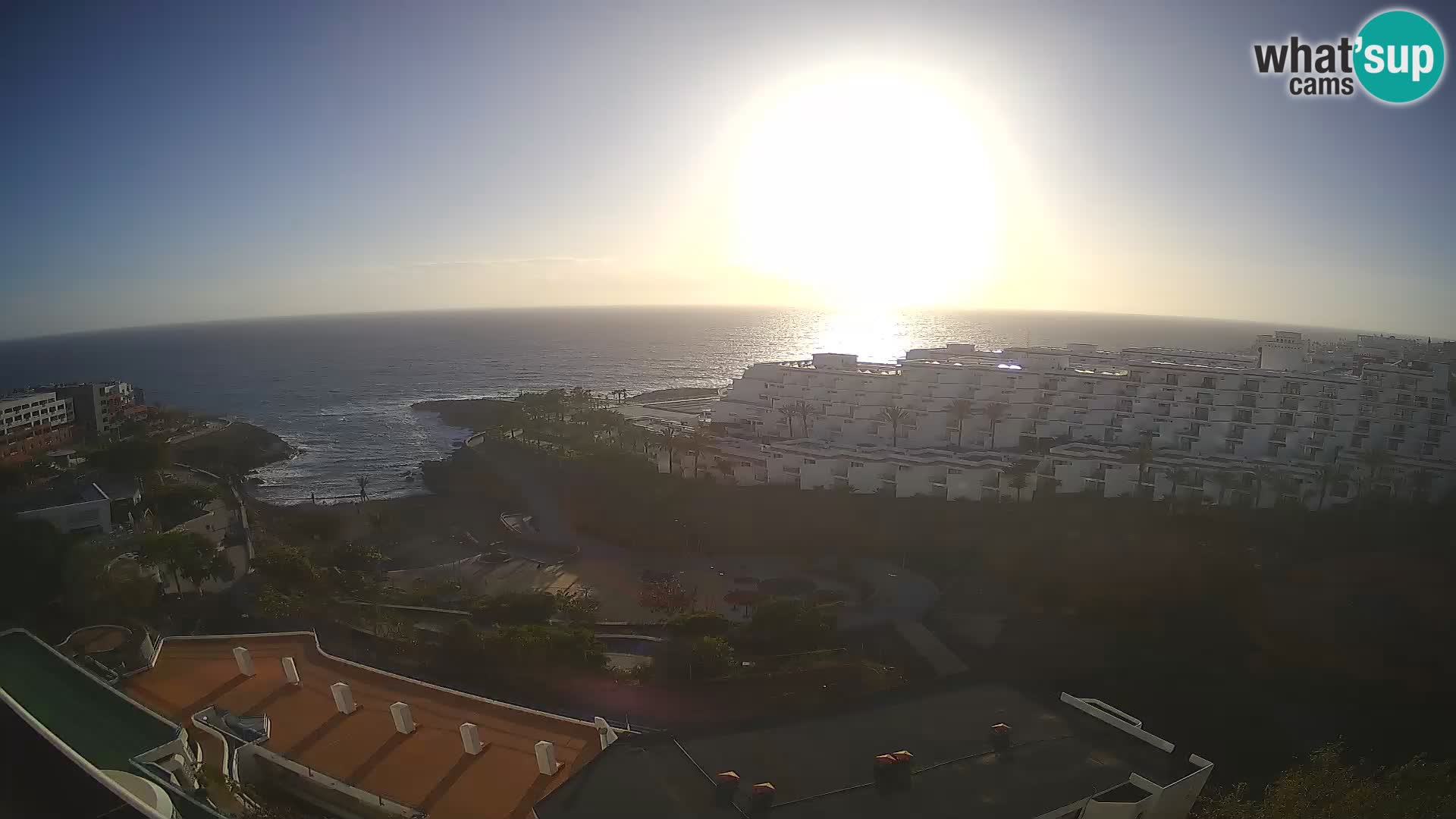 Webcam en direct Playa de Las Galgas – Playa Paraiso – île de La Gomera – Costa Adeje – Tenerife