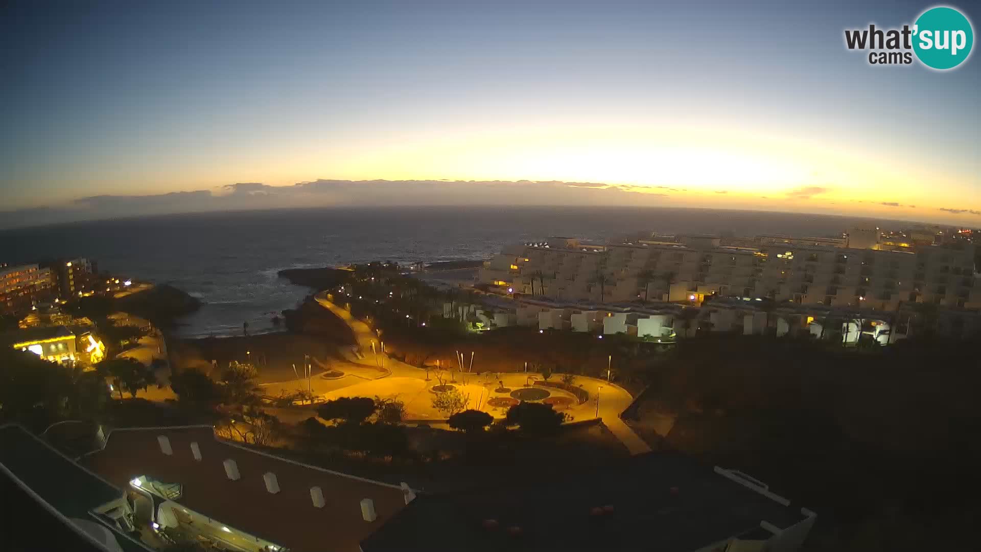 Webcam en direct Playa de Las Galgas – Playa Paraiso – île de La Gomera – Costa Adeje – Tenerife