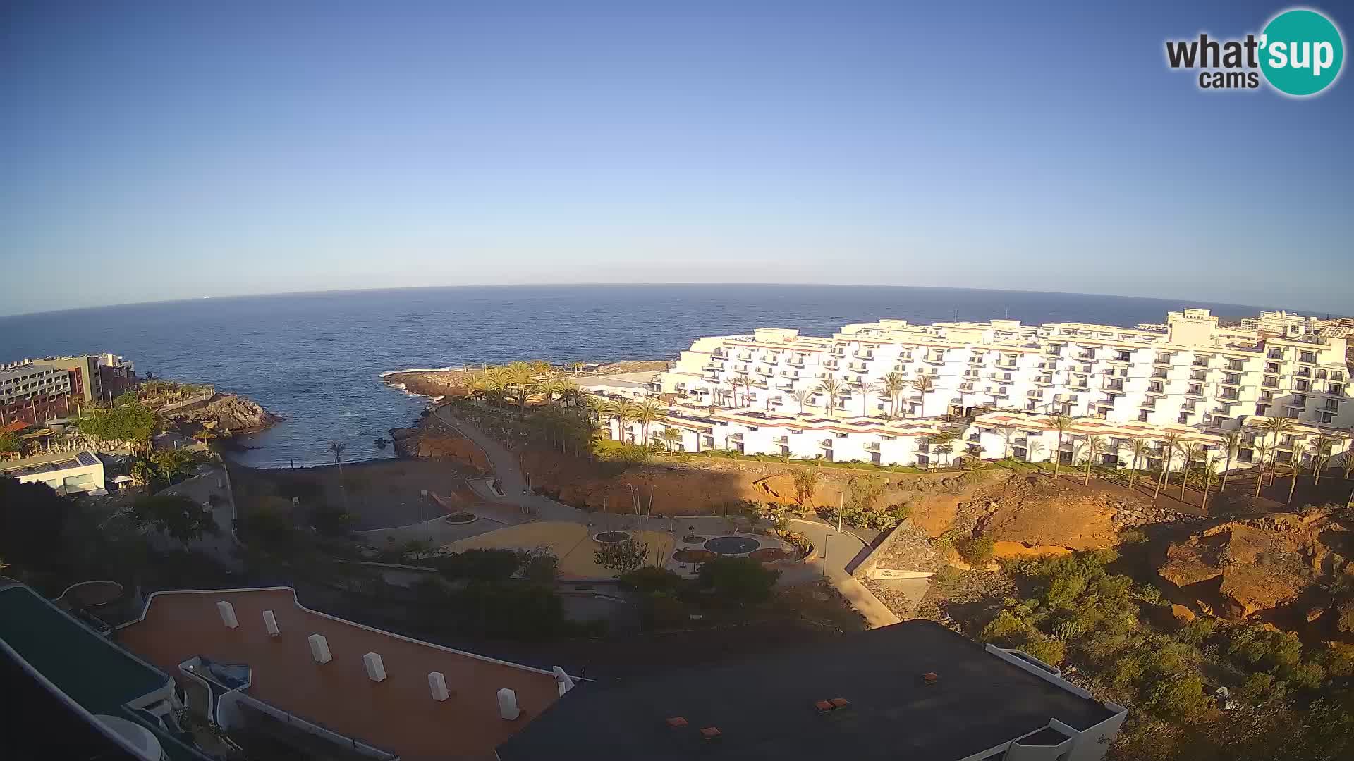 Web kamera uživo Playa de Las Galgas – Playa Paraiso – otok La Gomera – Costa Adeje – Tenerife