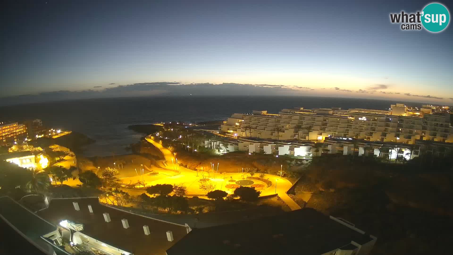 Webcam en direct Playa de Las Galgas – Playa Paraiso – île de La Gomera – Costa Adeje – Tenerife