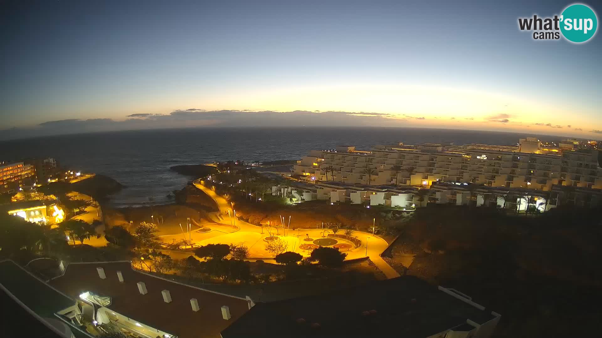 Webcam live spiaggia Las Galgas – Playa Paraiso – Isola La Gomera – Costa Adeje – Tenerife