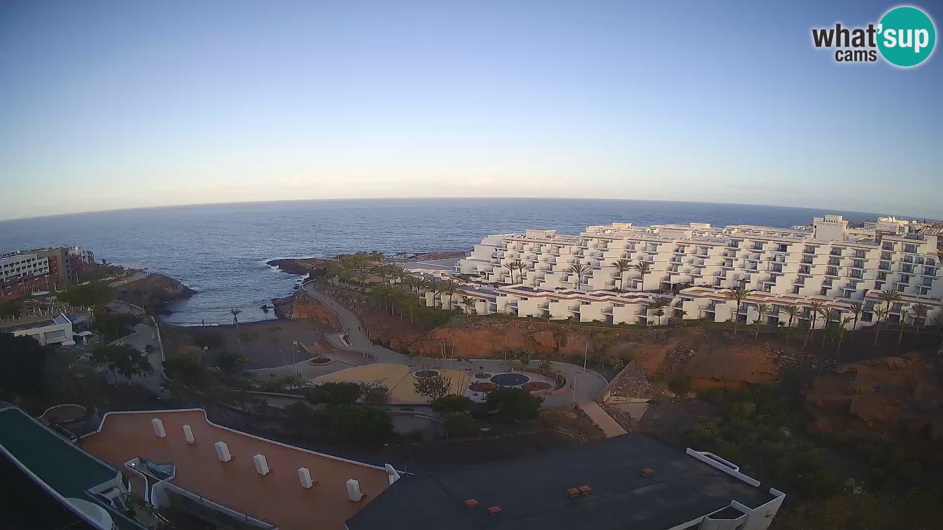 Web kamera uživo Playa de Las Galgas – Playa Paraiso – otok La Gomera – Costa Adeje – Tenerife