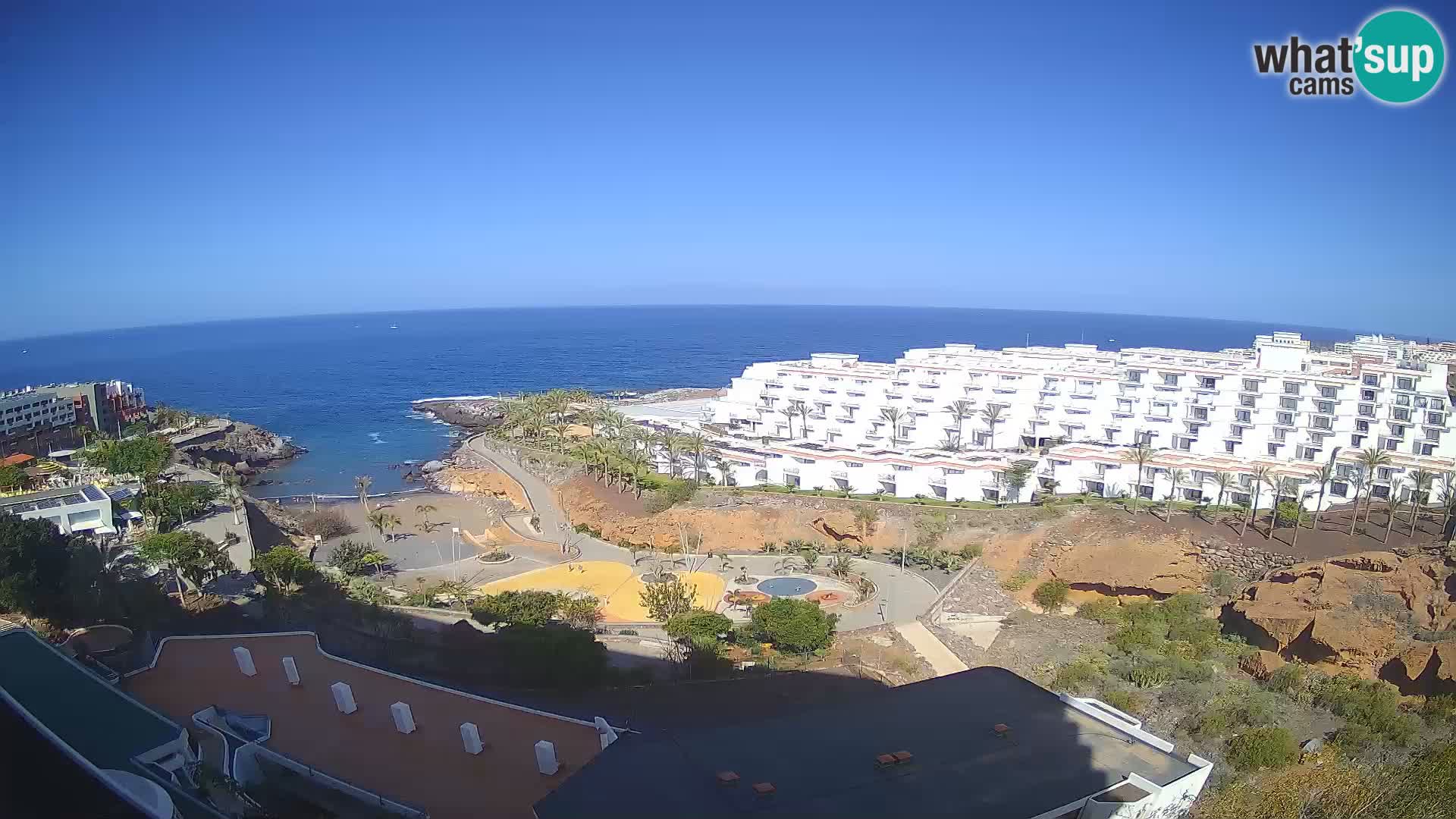 Web kamera uživo Playa de Las Galgas – Playa Paraiso – otok La Gomera – Costa Adeje – Tenerife