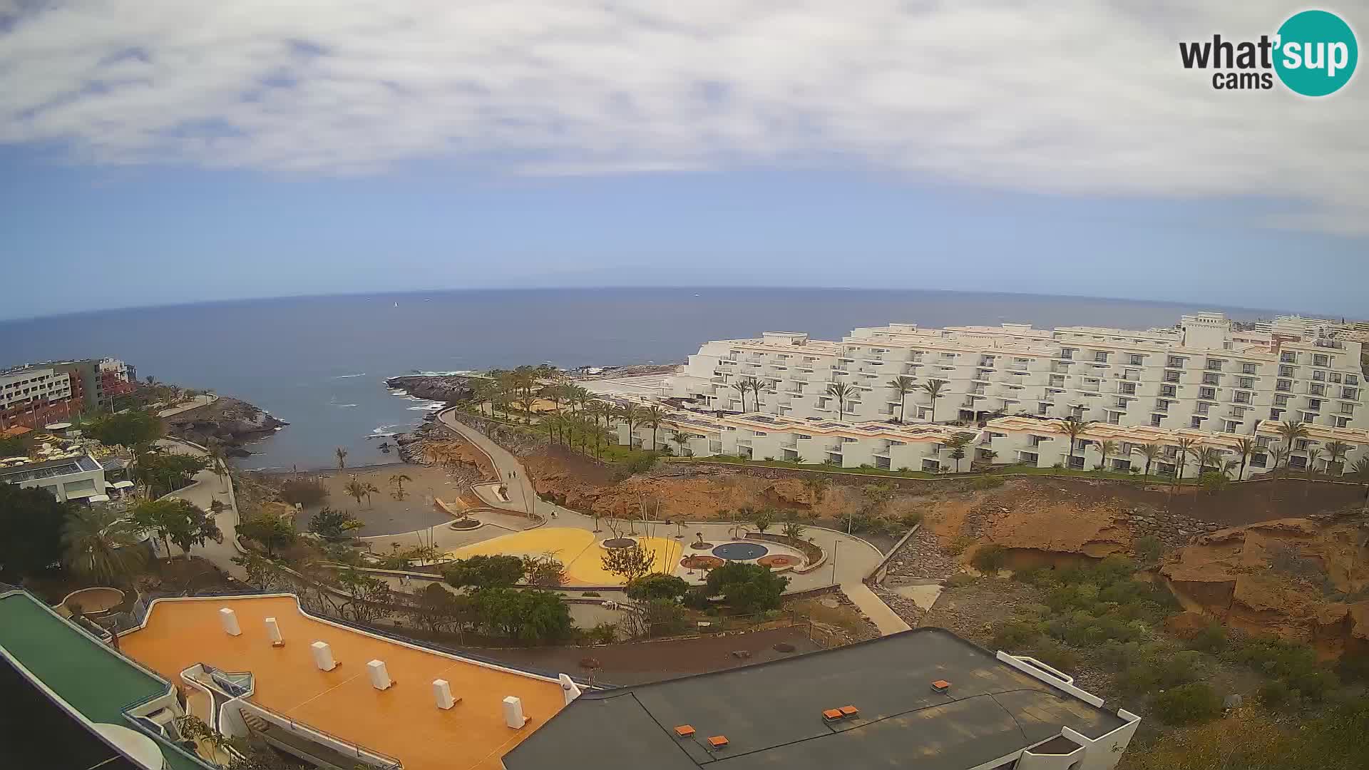 Webcam en direct Playa de Las Galgas – Playa Paraiso – île de La Gomera – Costa Adeje – Tenerife