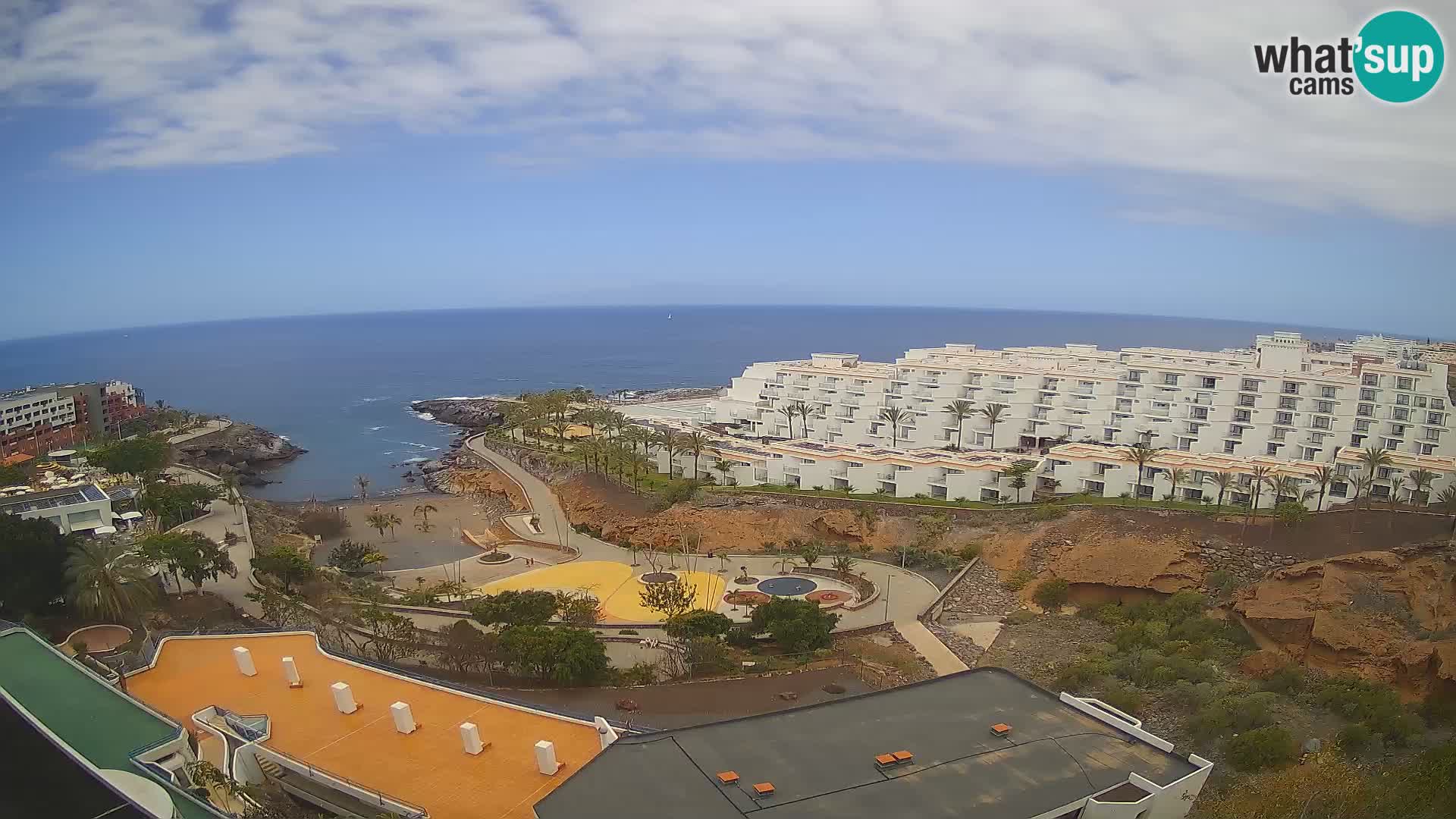 Webcam live spiaggia Las Galgas – Playa Paraiso – Isola La Gomera – Costa Adeje – Tenerife