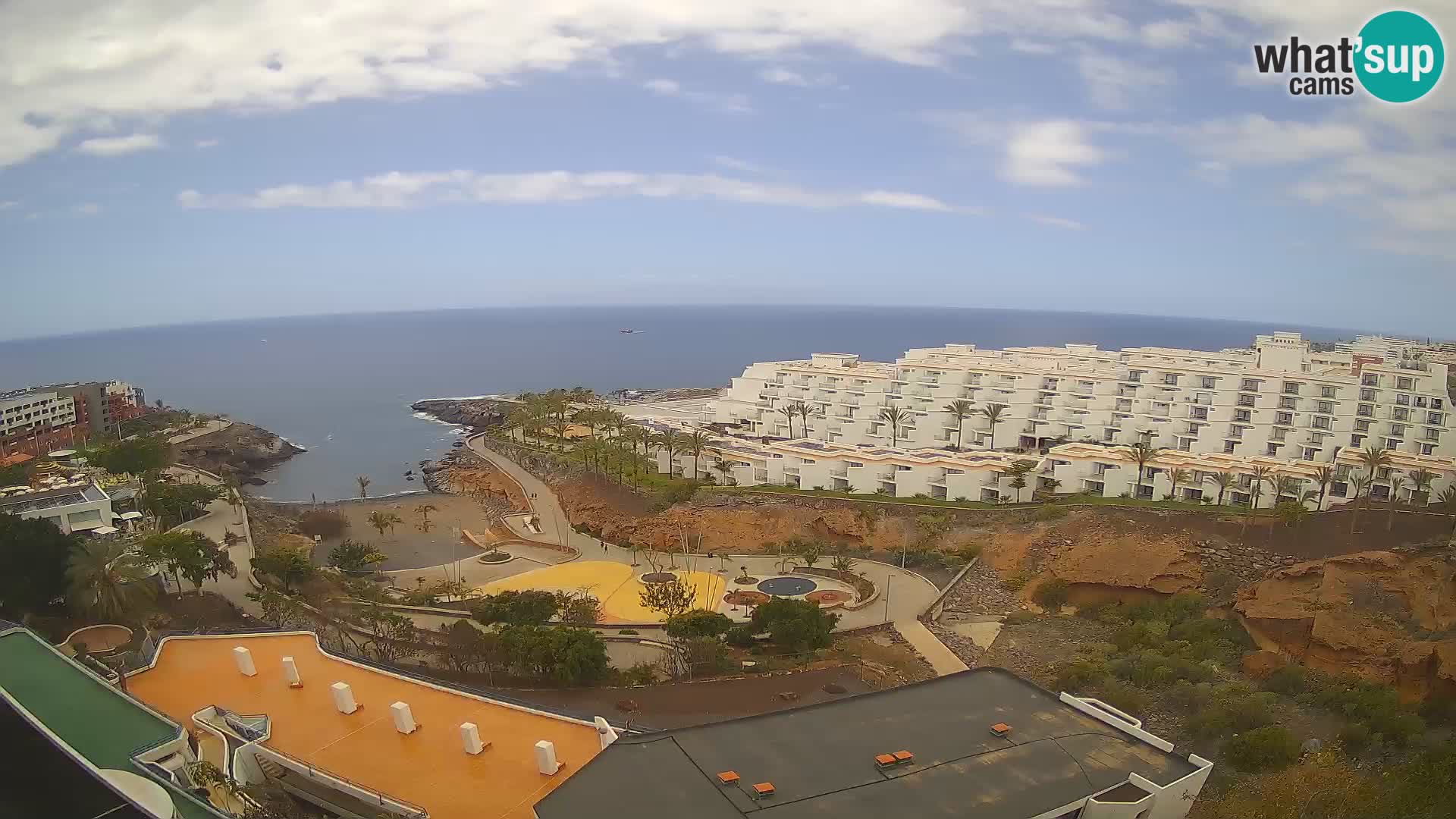 Web kamera uživo Playa de Las Galgas – Playa Paraiso – otok La Gomera – Costa Adeje – Tenerife