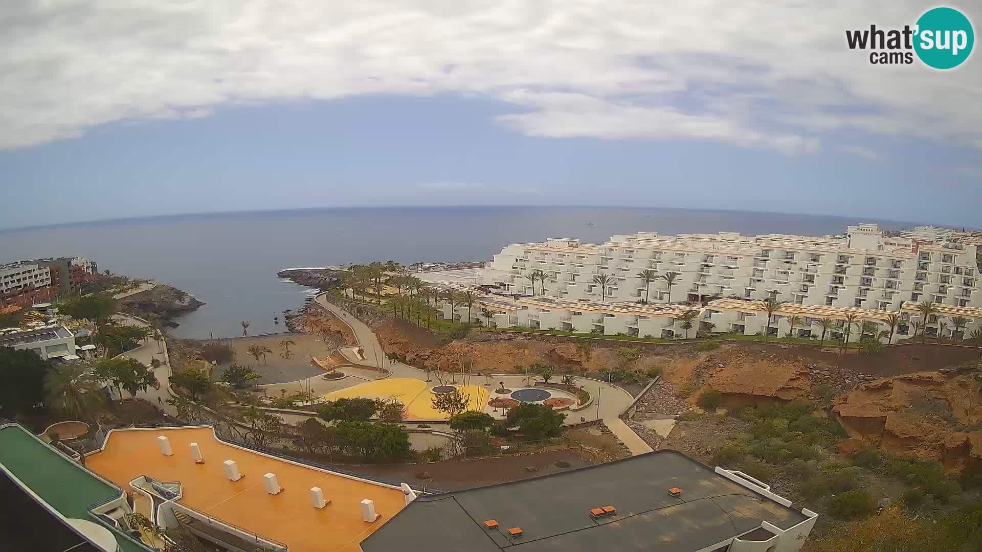 Web kamera uživo Playa de Las Galgas – Playa Paraiso – otok La Gomera – Costa Adeje – Tenerife