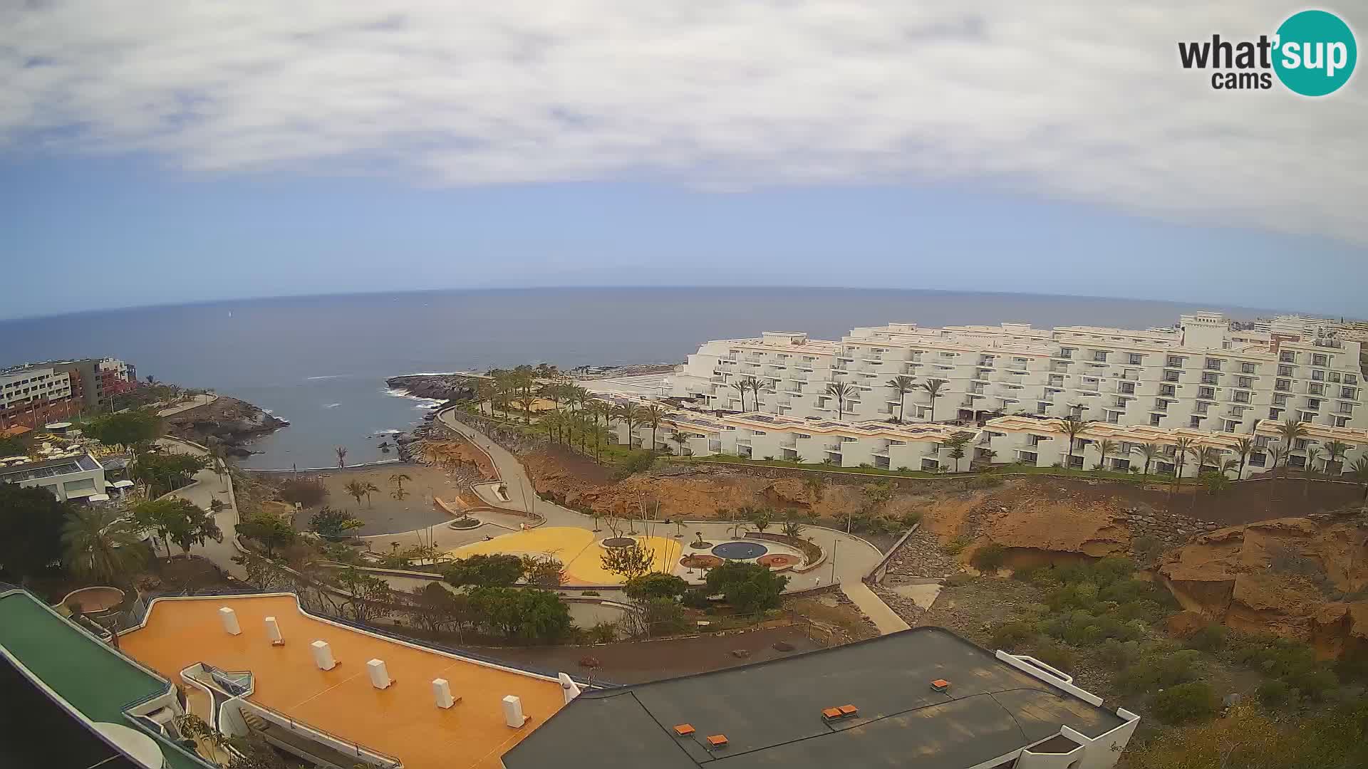 Live-Webcam Las Galgas Strand – Playa Paraiso – Insel La Gomera – Costa Adeje – Teneriffa