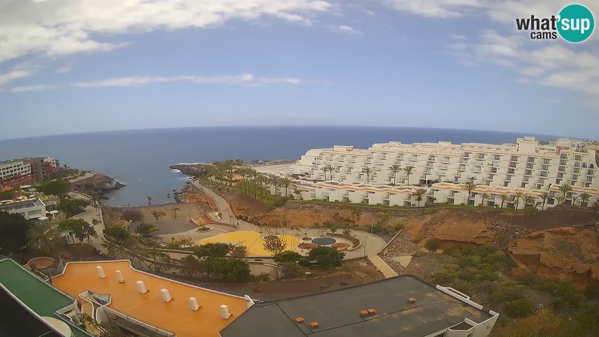 Webcam live spiaggia Las Galgas – Playa Paraiso – Isola La Gomera – Costa Adeje – Tenerife