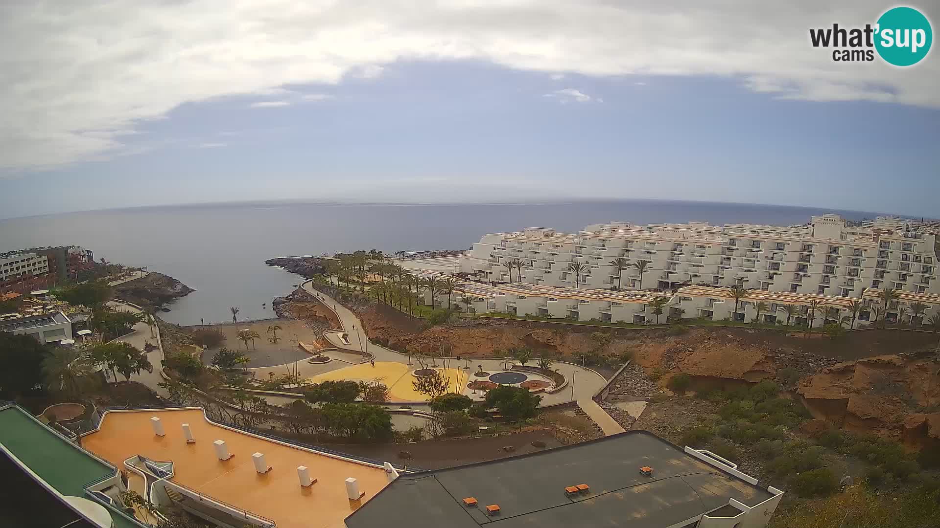 Web kamera uživo Playa de Las Galgas – Playa Paraiso – otok La Gomera – Costa Adeje – Tenerife