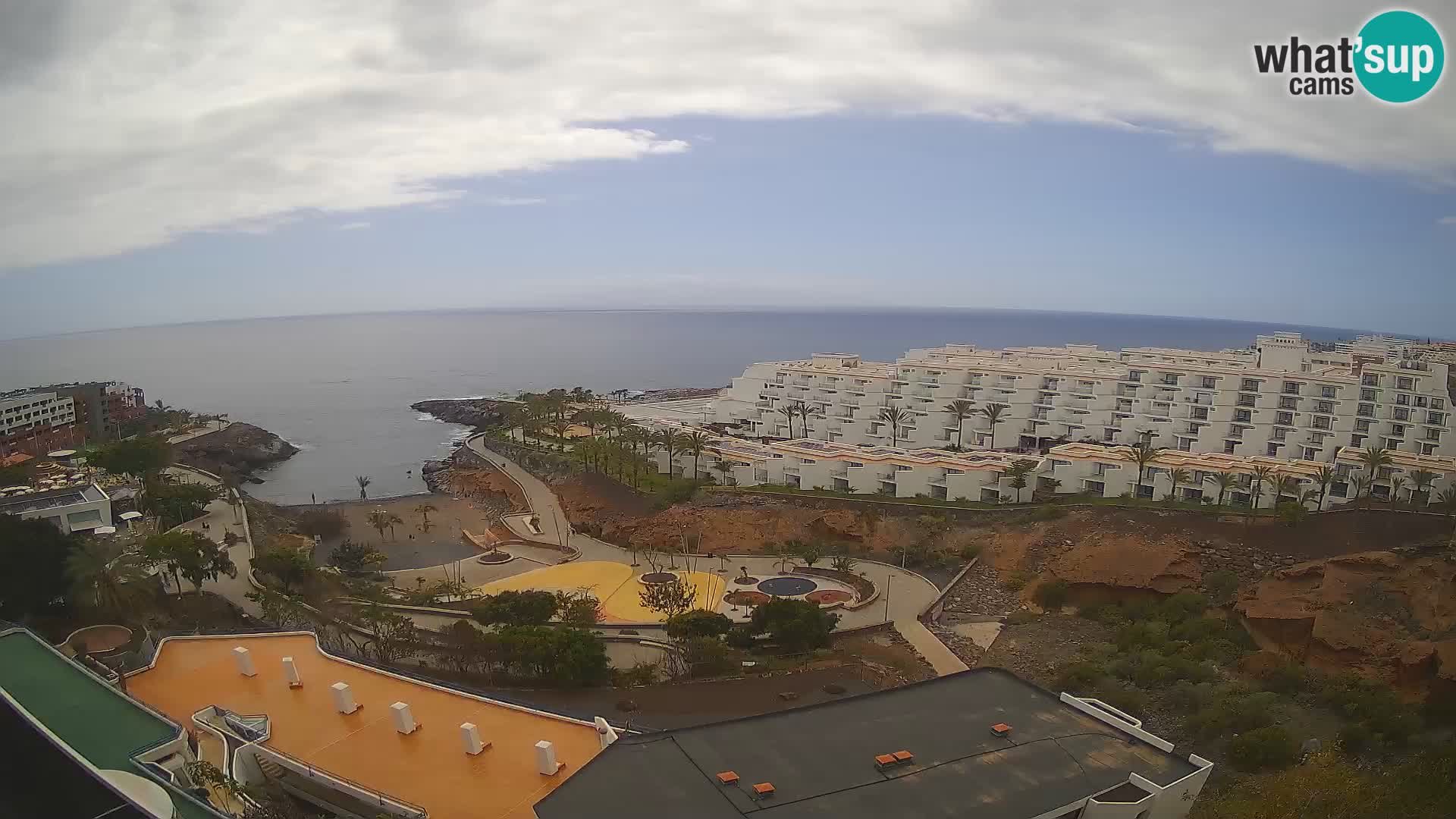 Webcam live spiaggia Las Galgas – Playa Paraiso – Isola La Gomera – Costa Adeje – Tenerife