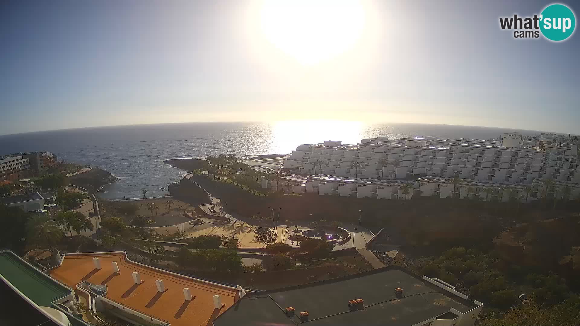 Live-Webcam Las Galgas Strand – Playa Paraiso – Insel La Gomera – Costa Adeje – Teneriffa