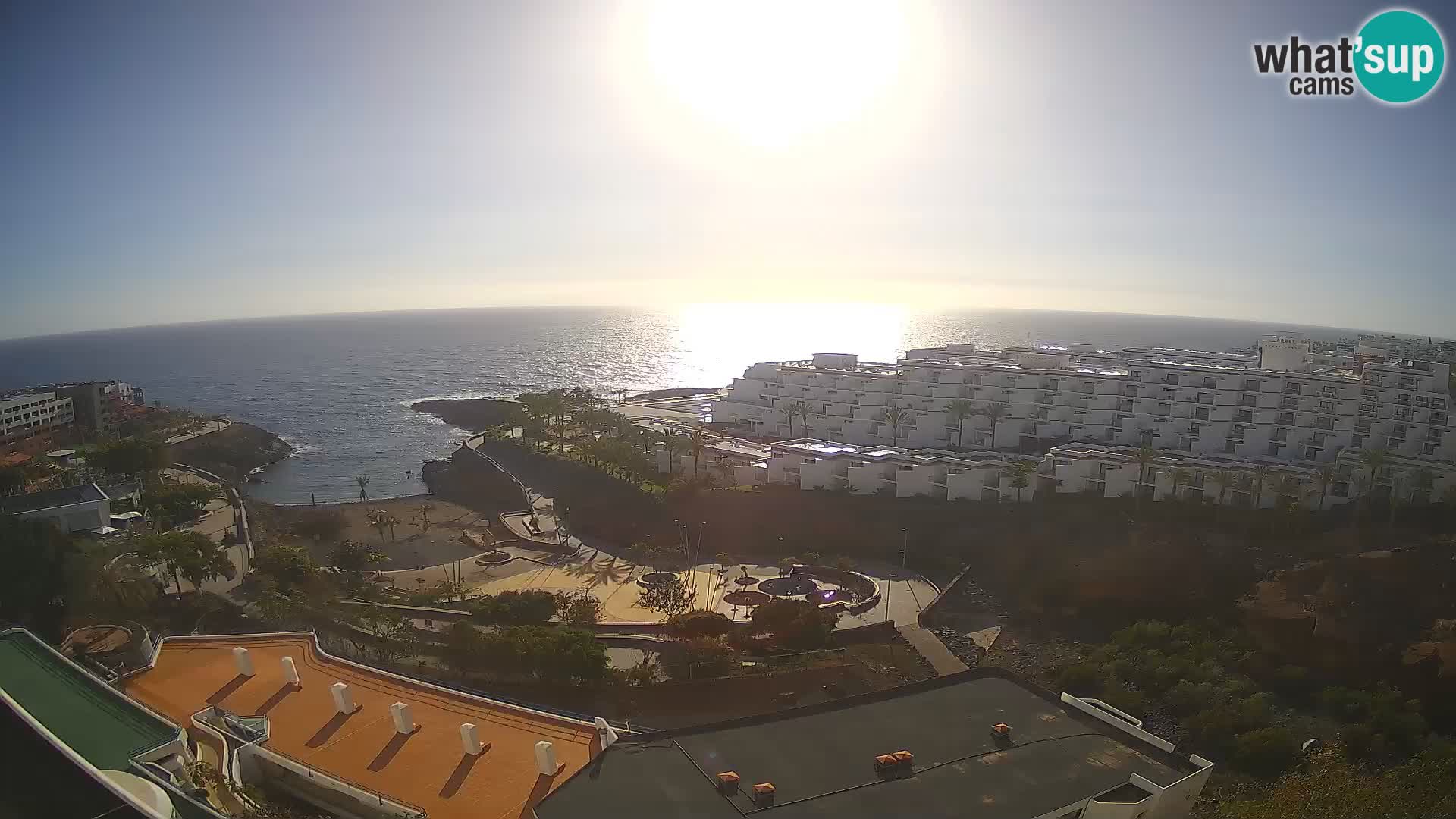 Live-Webcam Las Galgas Strand – Playa Paraiso – Insel La Gomera – Costa Adeje – Teneriffa