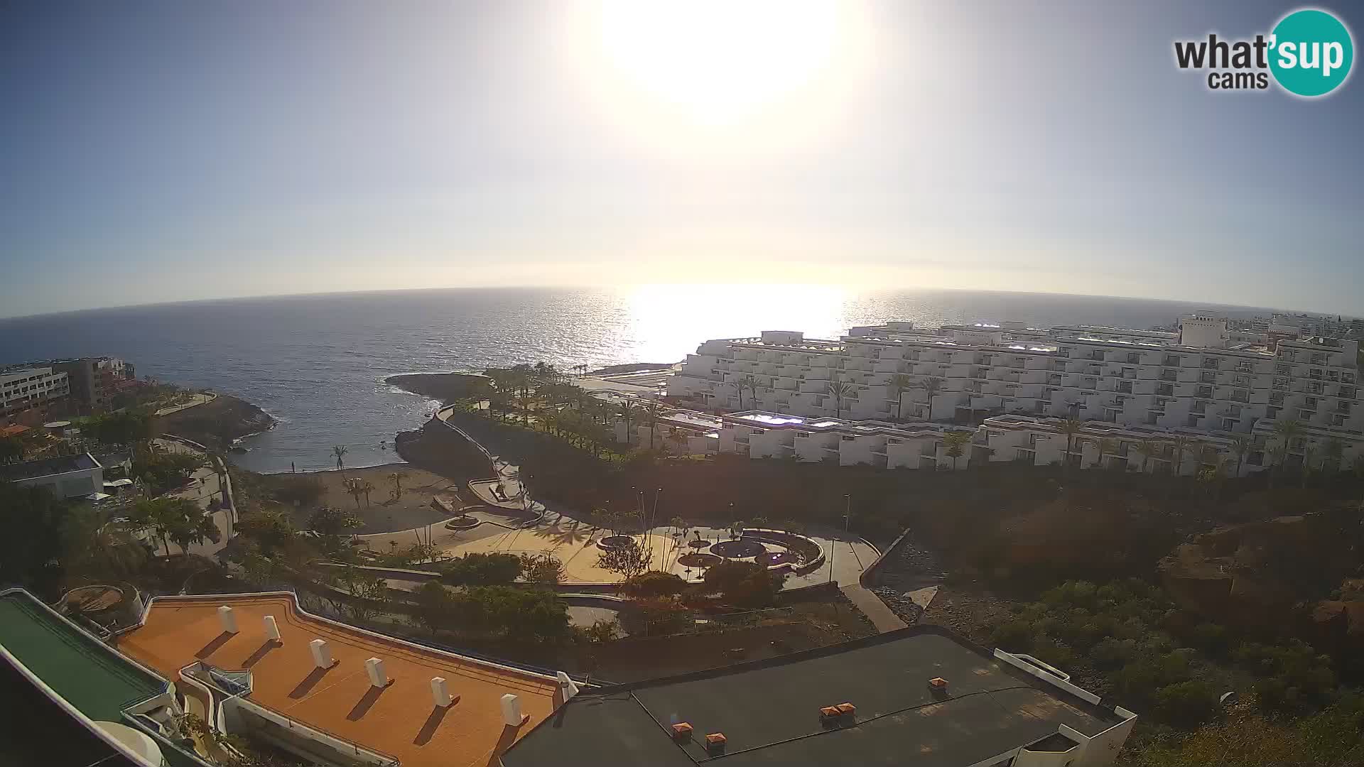 Live-Webcam Las Galgas Strand – Playa Paraiso – Insel La Gomera – Costa Adeje – Teneriffa