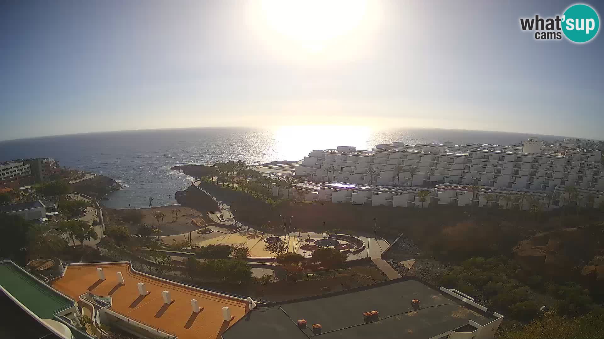 Webcam en vivo Playa de Las Galgas – Playa Paraíso – Isla de La Gomera – Costa Adeje – Tenerife